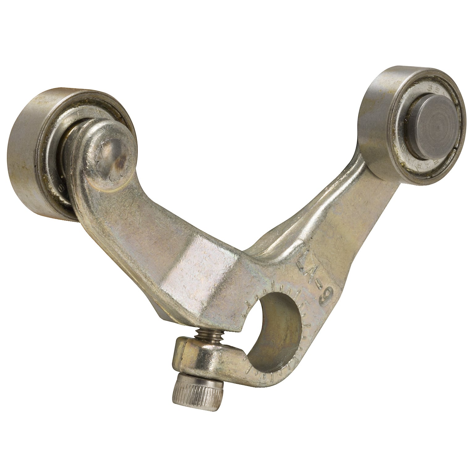 Limit switch lever, 9007, 9007C zinc, 90 fork, LH opposing ball bearing rollers