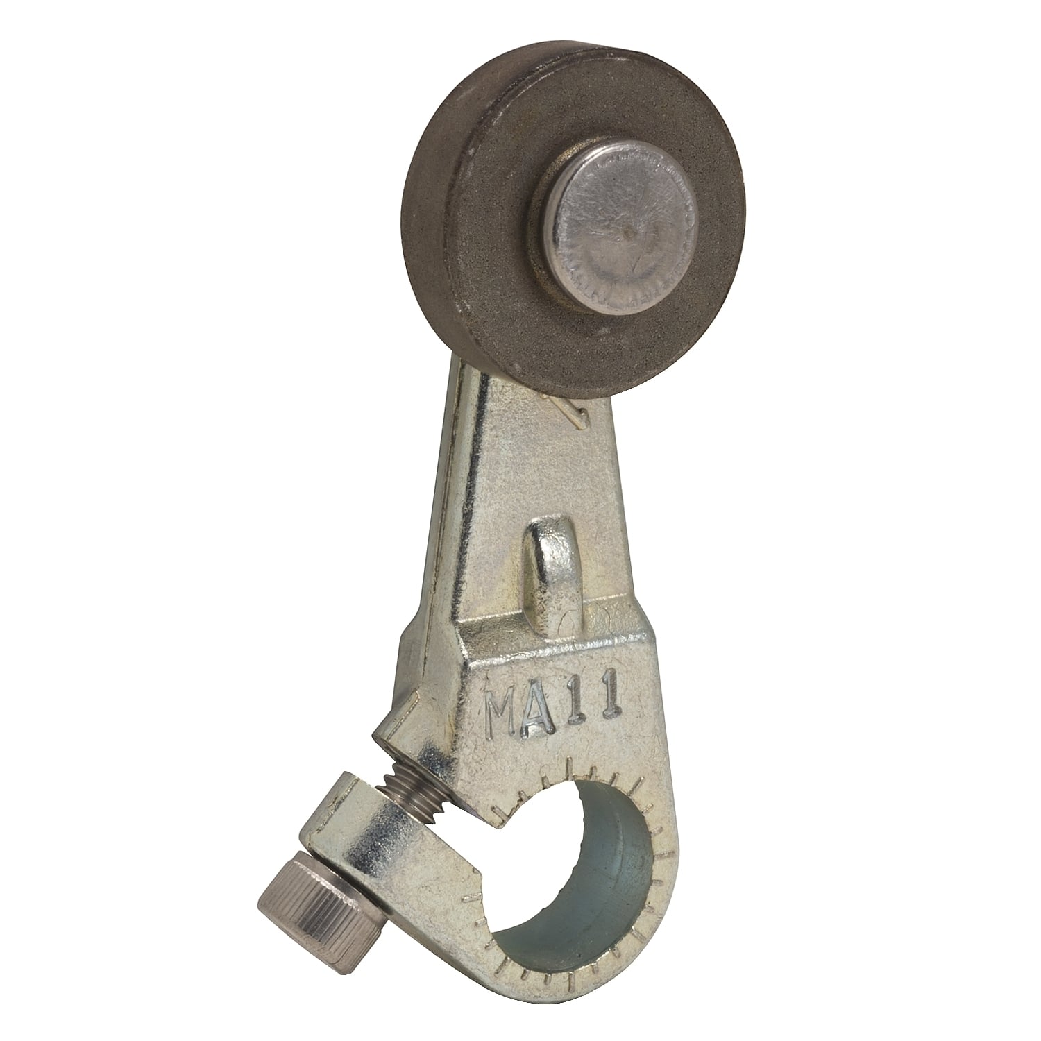NEMA limit switch, 9007C, cast zinc standard lever arm, 1.50 inches long, standard roller, 0.625 inch diameter, 0.25 inch wide