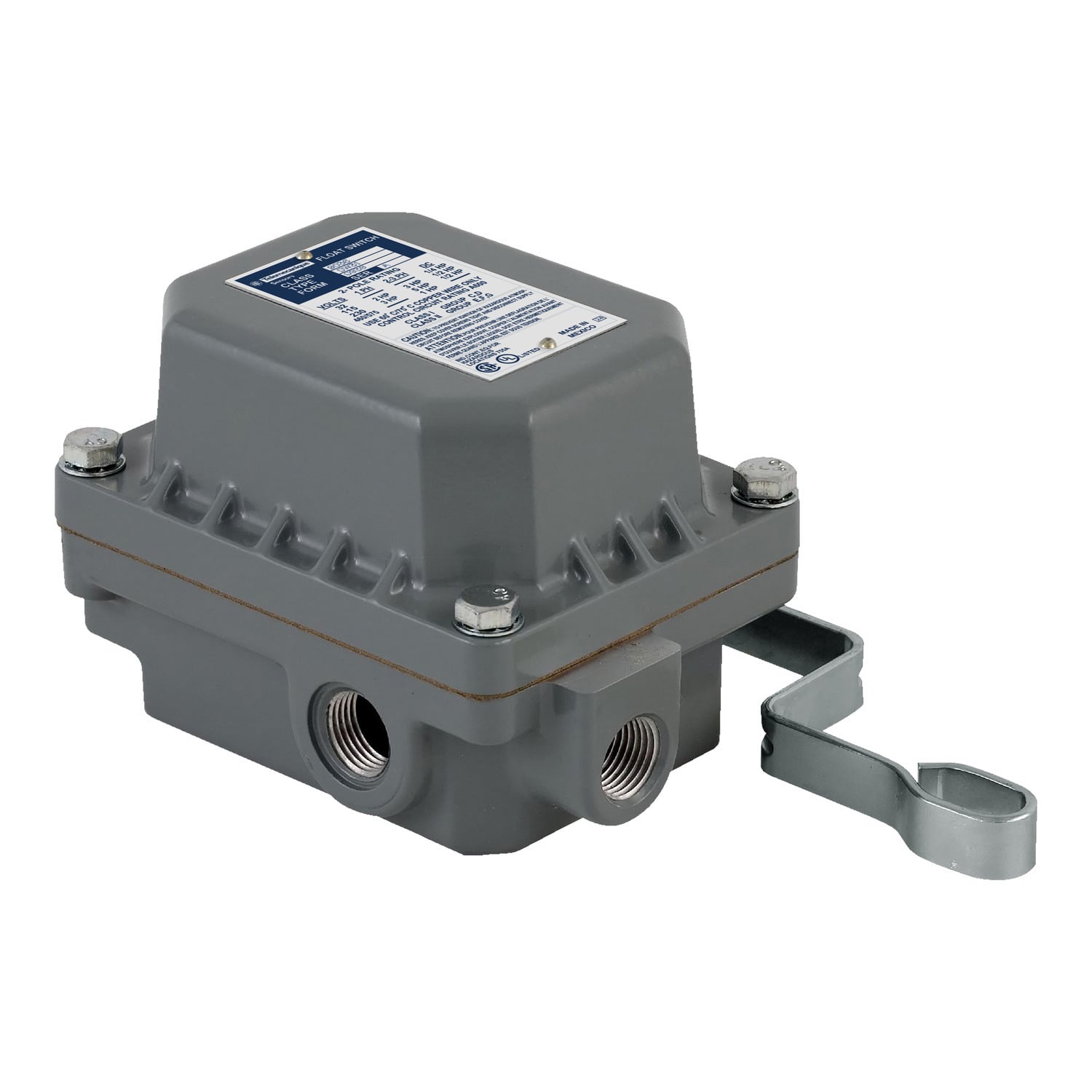 Float switch,  Pumptrol, open tank, NEMA 7/9, pedestal mounted, 2 NC DPST DB contacts