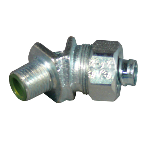 1 IN 45 DEG LFMC CONN ISO THD