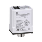 Timing Relay, Type JCK, plug In, multifunction, programmable, 0.5 second to 999 hours, 10A, 240 VAC, 24 VAC/DC