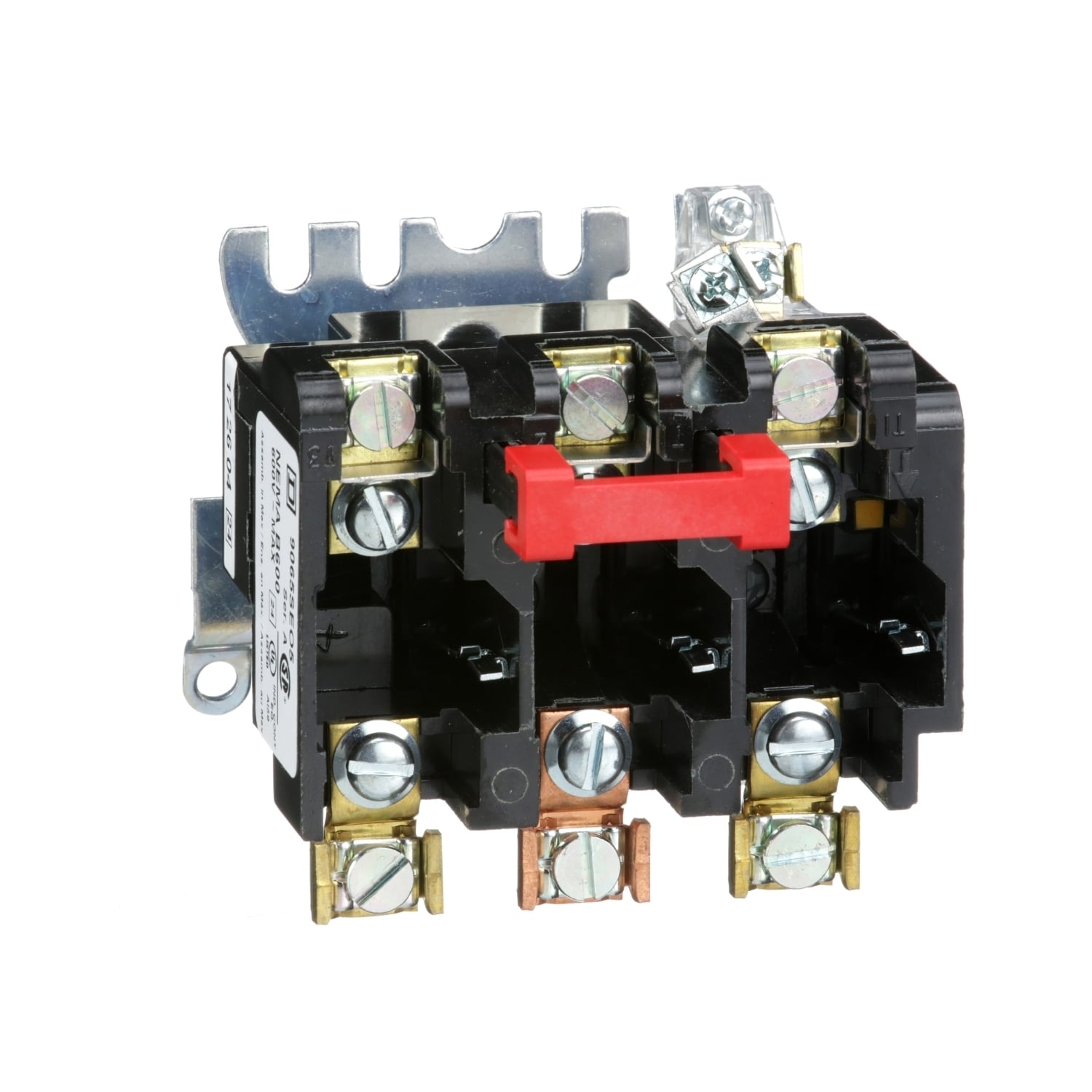 Overload Relay, Type S, melting alloy, separate mount overload, NEMA size 00, 0, 1, 3 pole, 3 phase, 25A, 600VAC