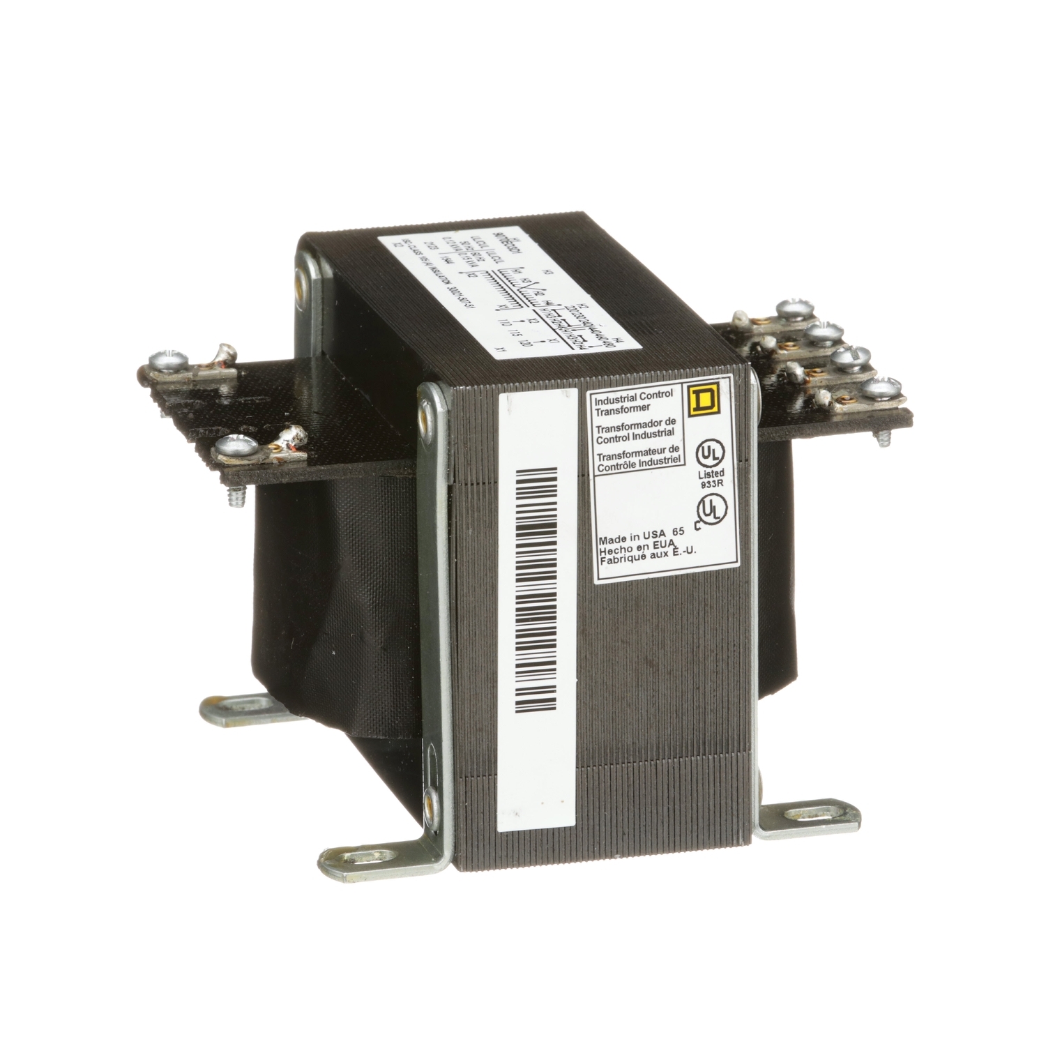 Transformer, EO, industrial control, 150VA, 1 phase, 240x480V primary, 120V secondary, 80C rise