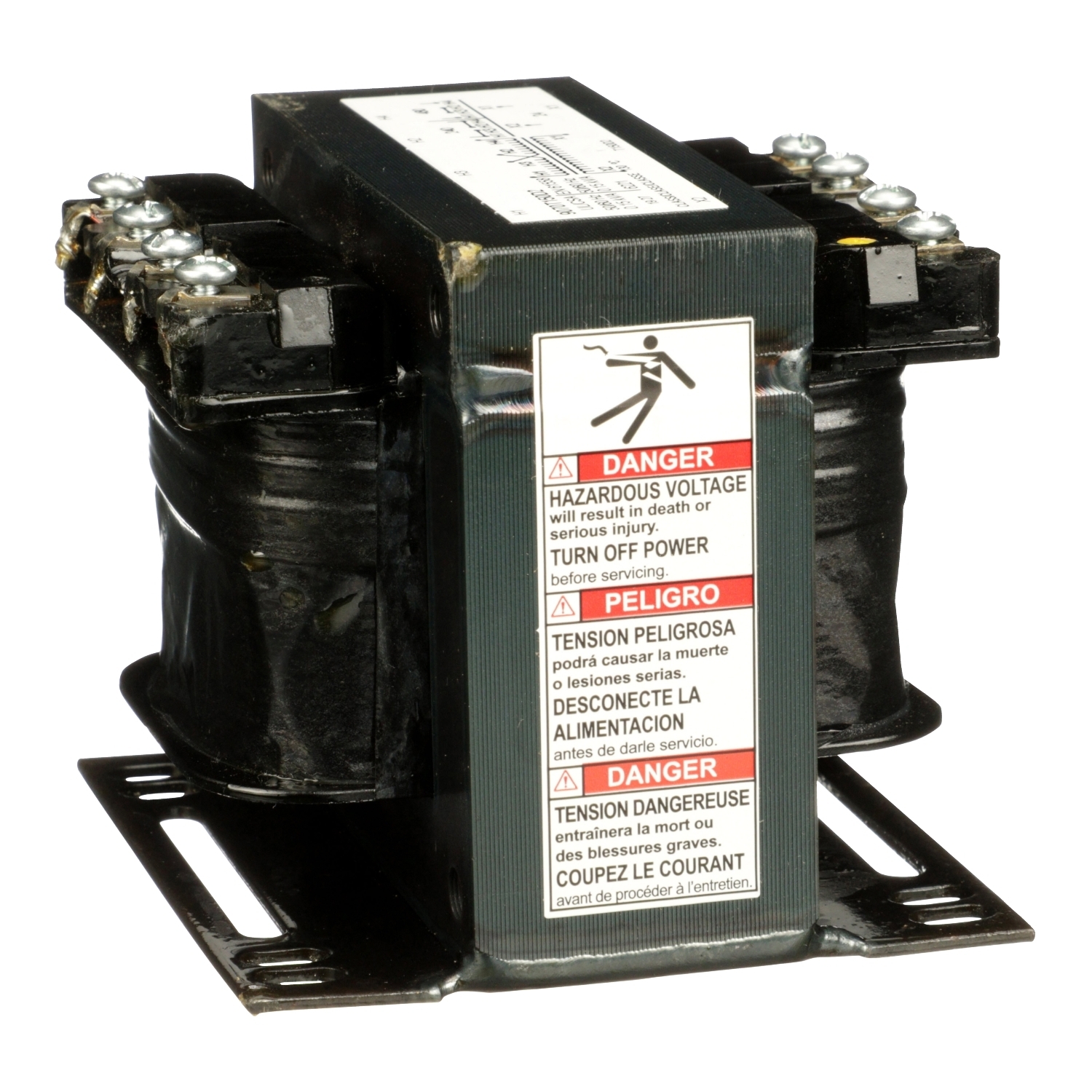 Transformer, Type T, industrial control, 150VA, 1 phase, 240x480V primary, 24V secondary, 55C rise