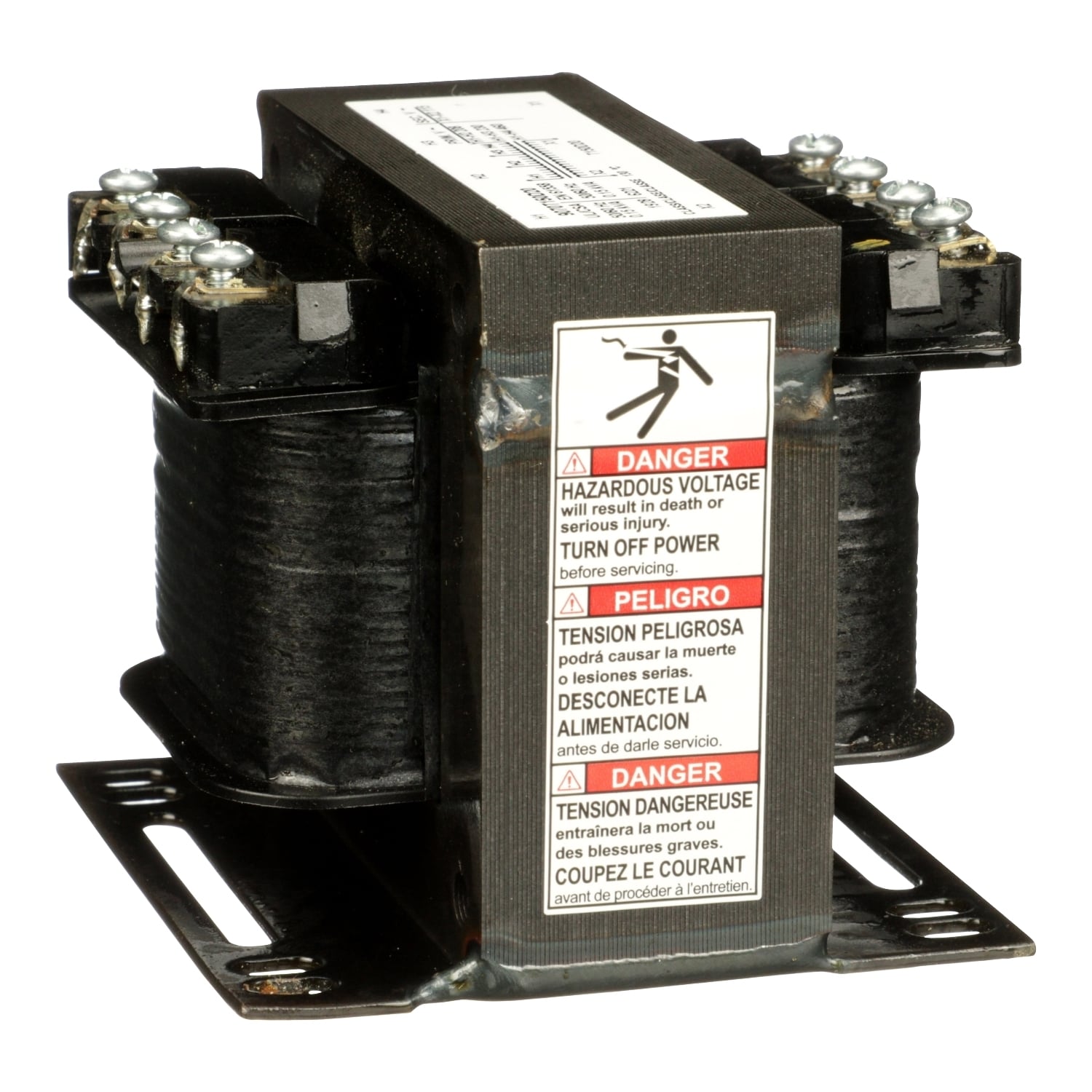 Transformer, Type T, industrial control, 150VA, 1 phase, 208/230/460V primary, 115V secondary, 55C rise