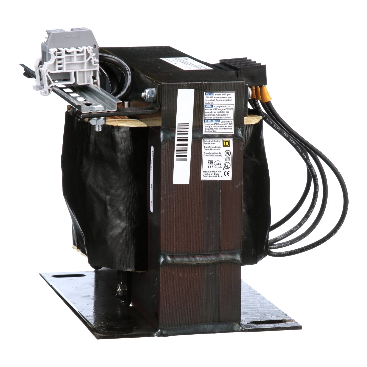 Transformer, Type T, industrial control, 3000VA, 1 phase, 240x480V primary, 120V secondary, 115C rise [TAA, BAA, BABA]
