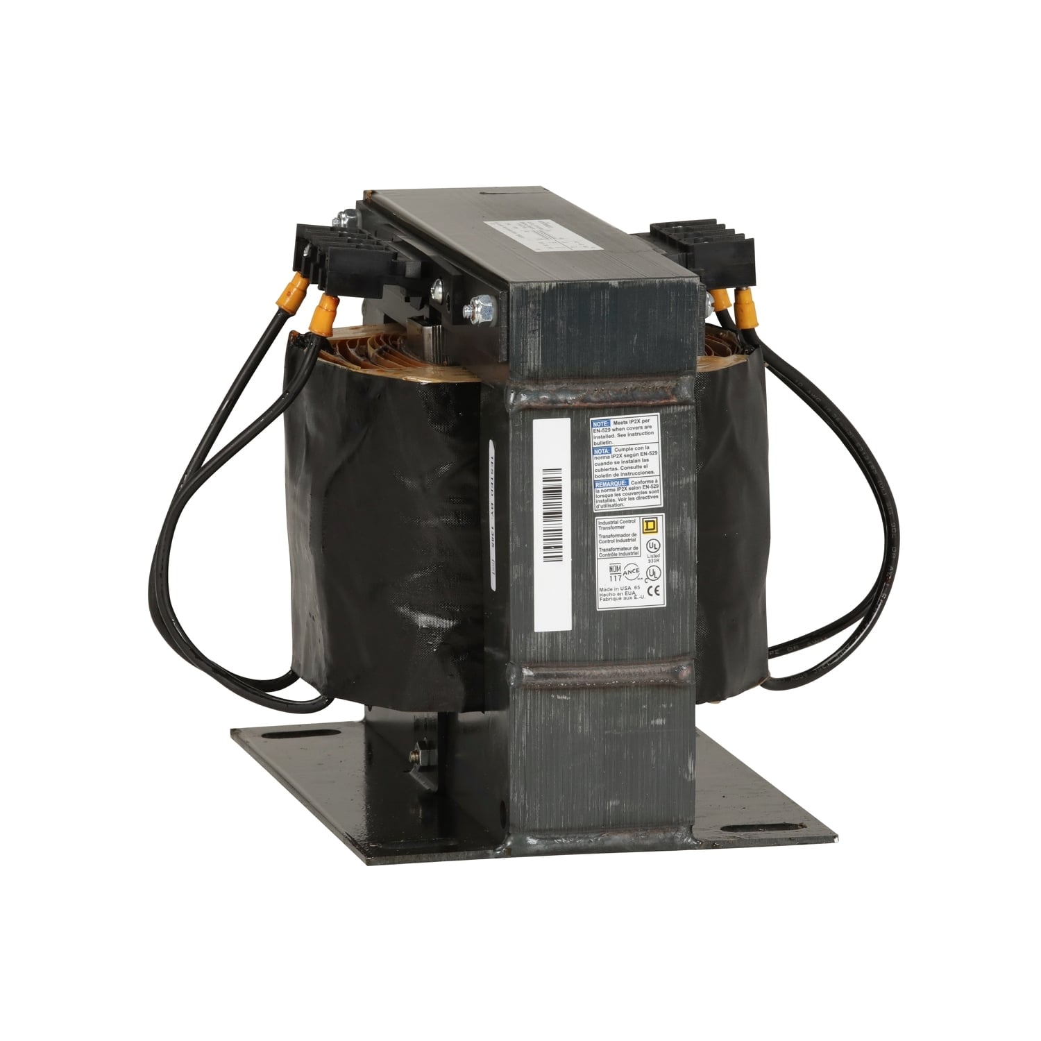 Transformer, Type T, industrial control, 3000VA, 1 phase, 480V primary, 240V secondary, 115C rise