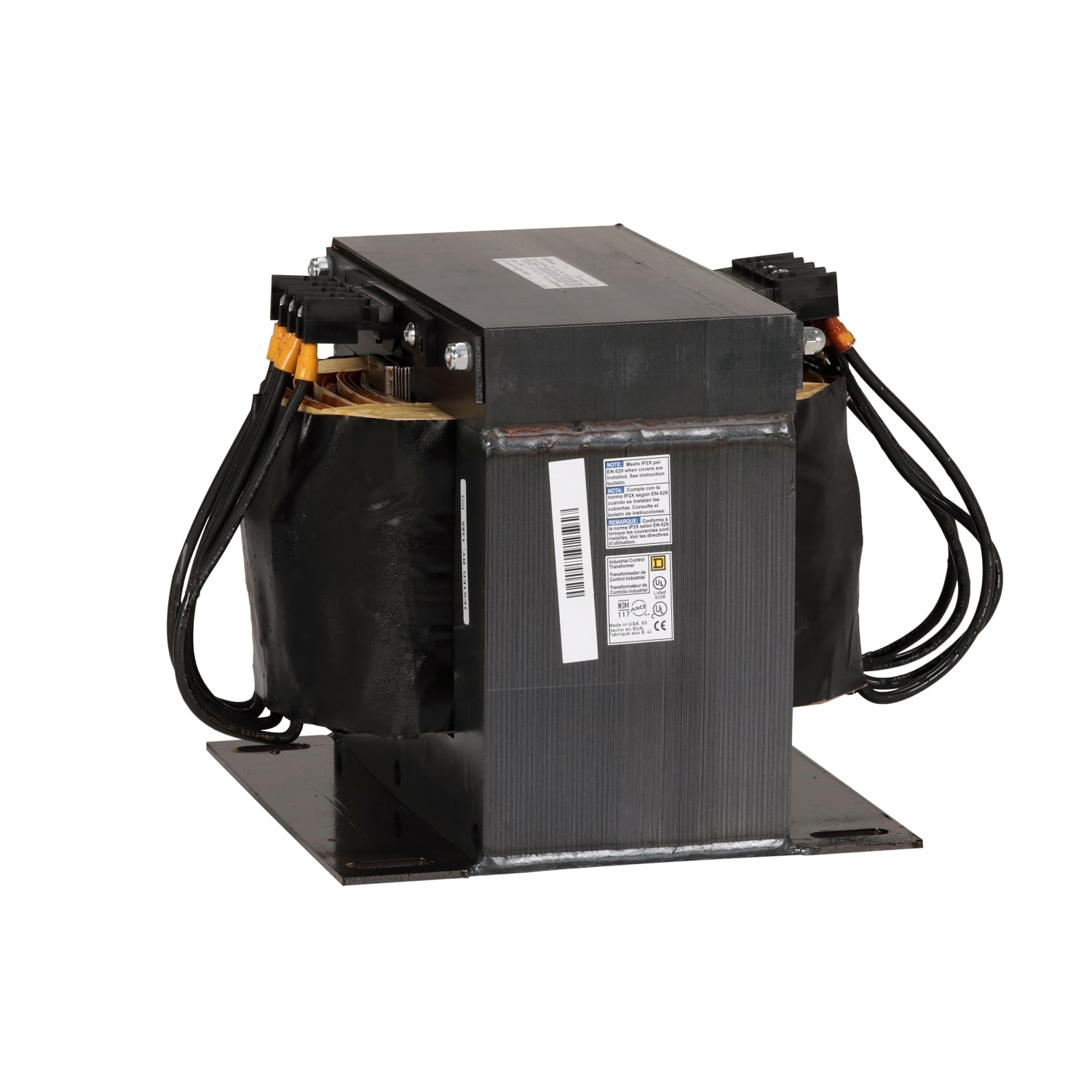 Transformer, Type T, industrial control, 5000VA, 1 phase, 240x480V primary, 120/240V secondary, 115C rise