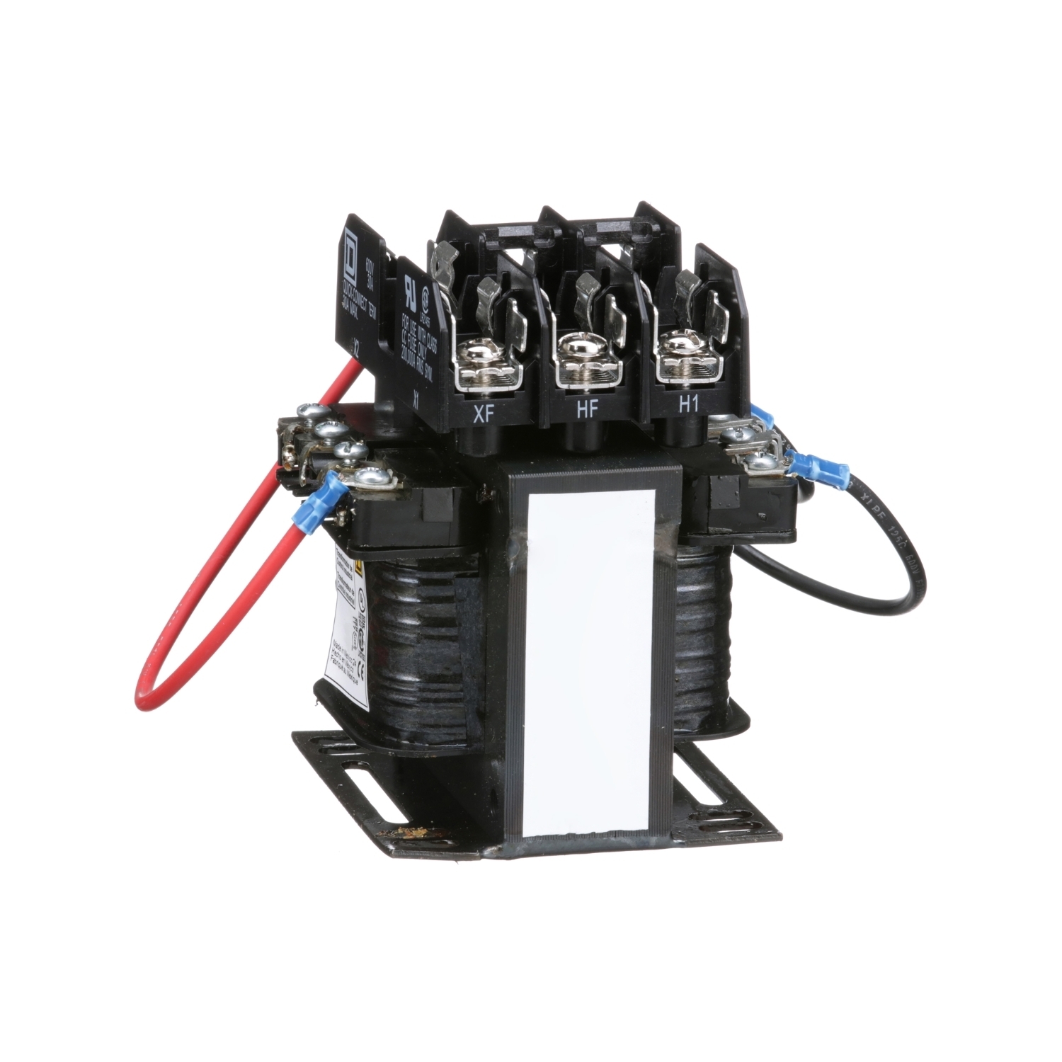 Transformer, Type TF, industrial control, 100 VA, 240/480 VAC primary / 24 VDC secondary, 1 phase, 50/60 Hz, 55 C rise