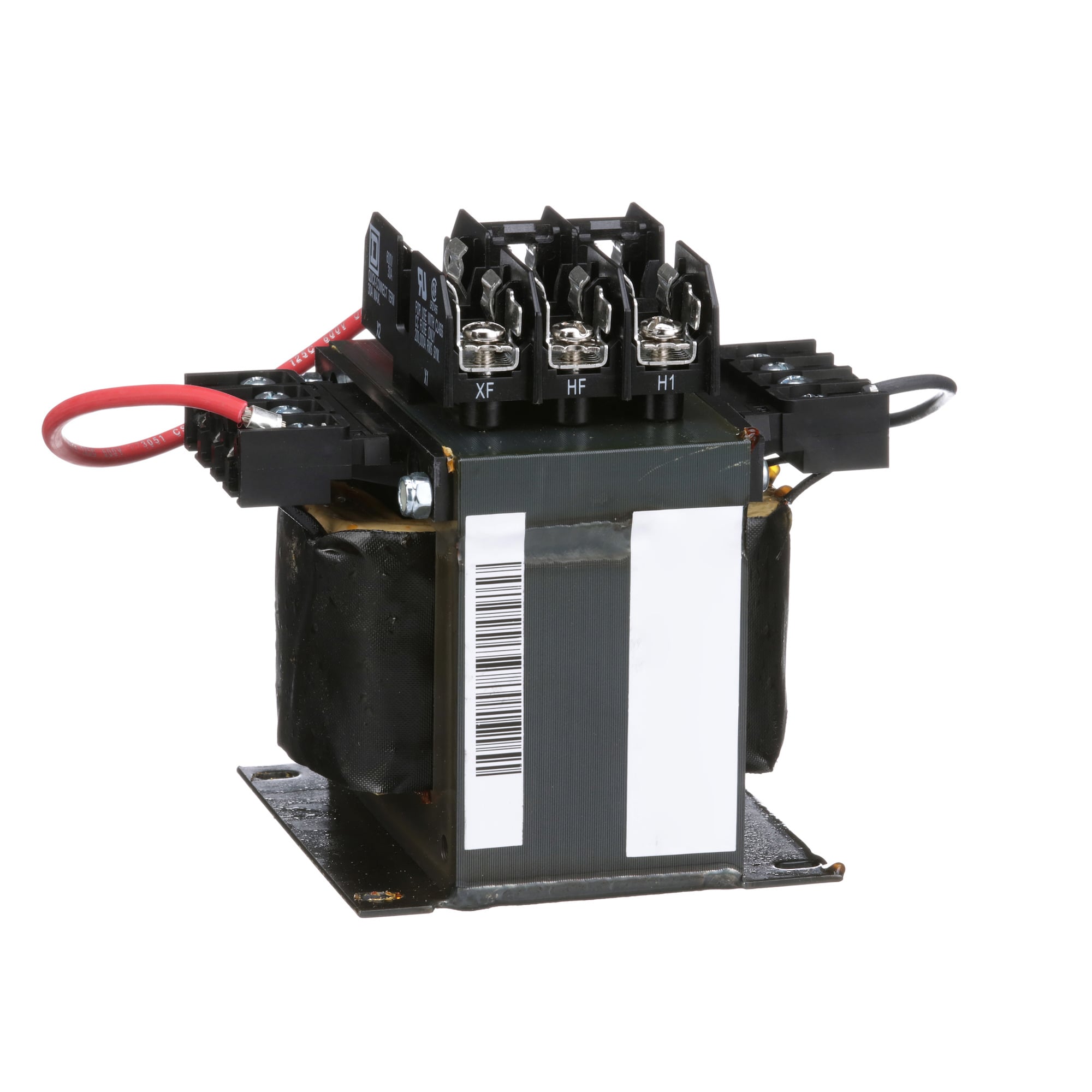 Transformer, Type TF, industrial control, 500 VA, 120/240 VAC primary / 24 VAC secondary, 1 phase, 50/60 Hz, 115 C rise