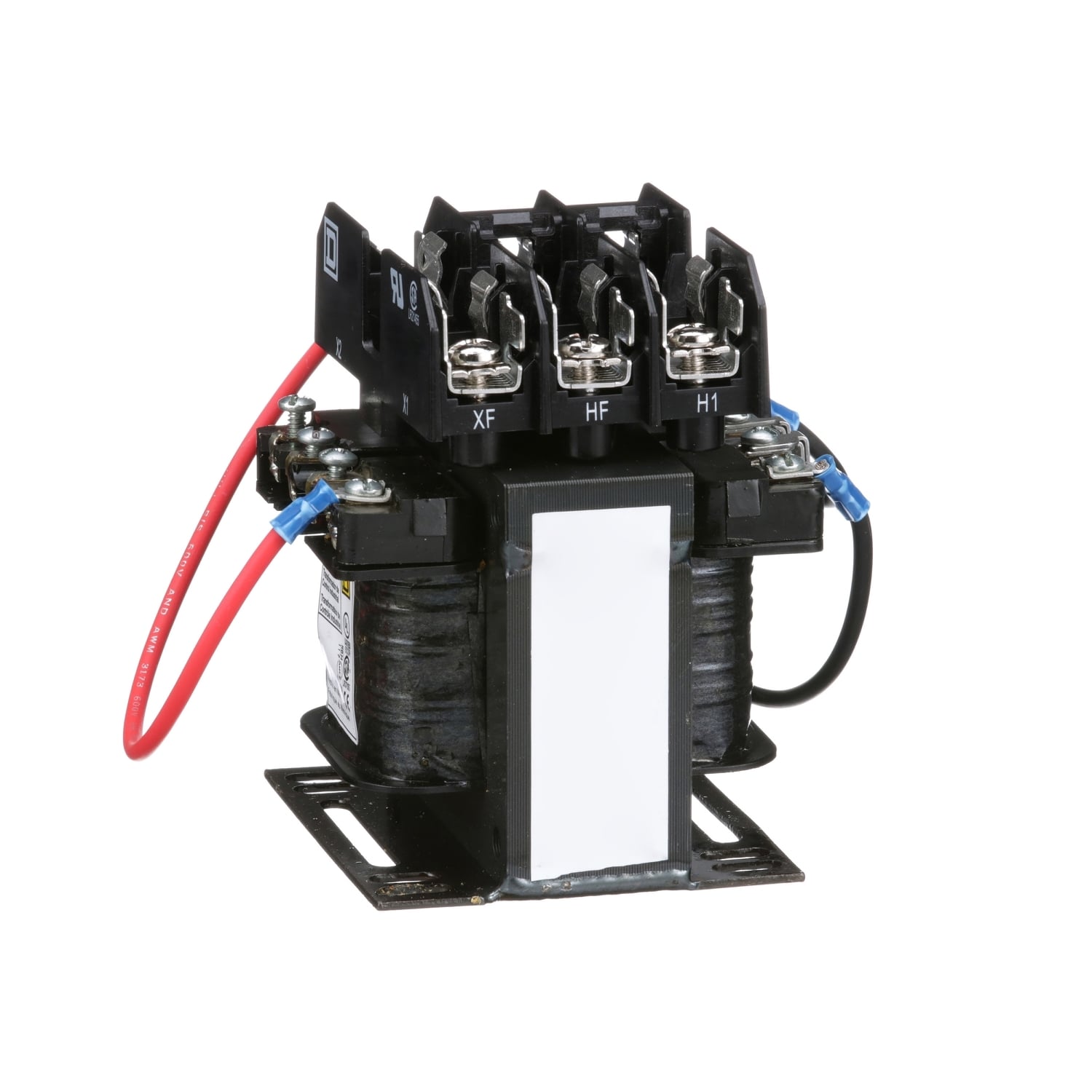 Industrial control transformer, Type TF, 1 phase, 75VA, 208/230/460V primary, 115V secondary, 50/60Hz