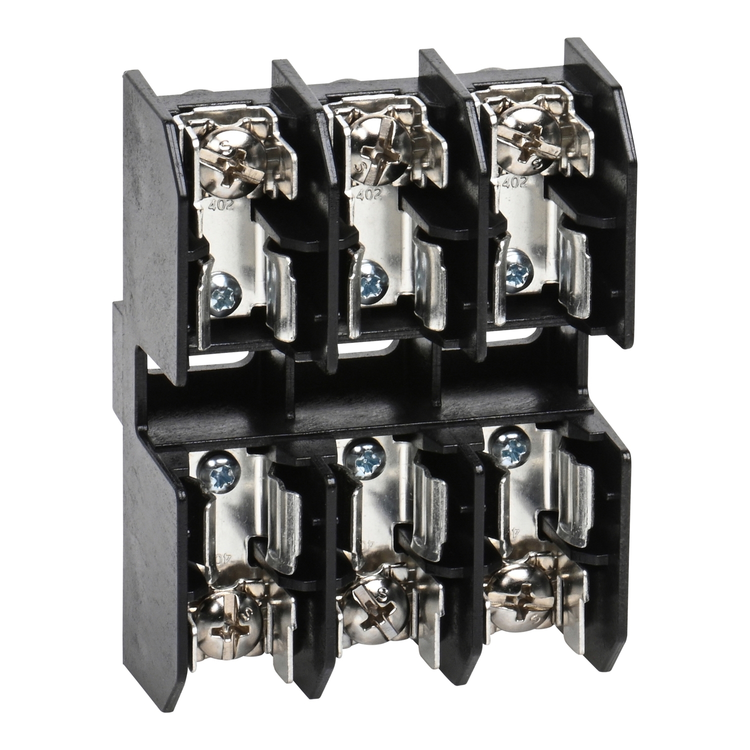 Terminal block, Linergy, fuse holder, Class M, 30A, 600V, 3 pole