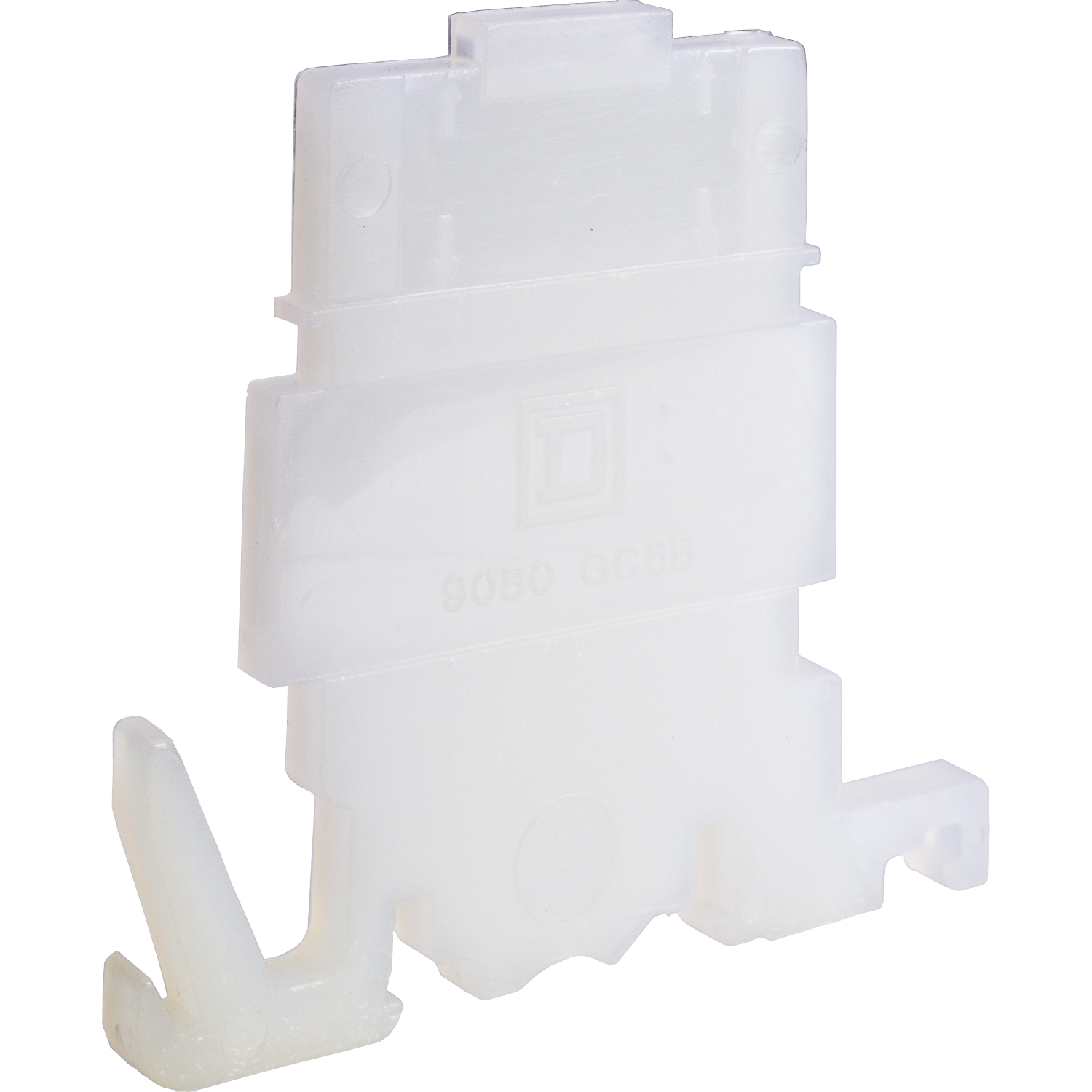 Terminal block, Linergy, end barrier, natural color, for 9080GC6 terminal block