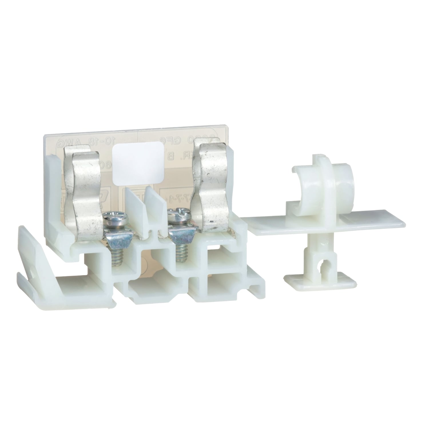Terminal block, Linergy, sectional fuse holder, natural colored block, 30A, 600V