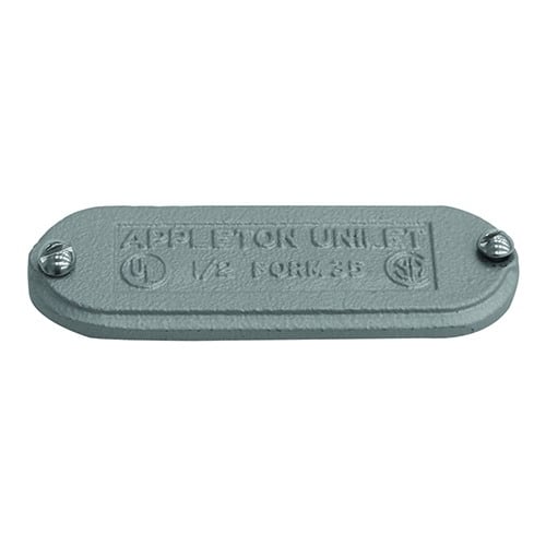 Form 85; Unilet; Blank Conduit Cover; 3/4 Inch, Cast Aluminum