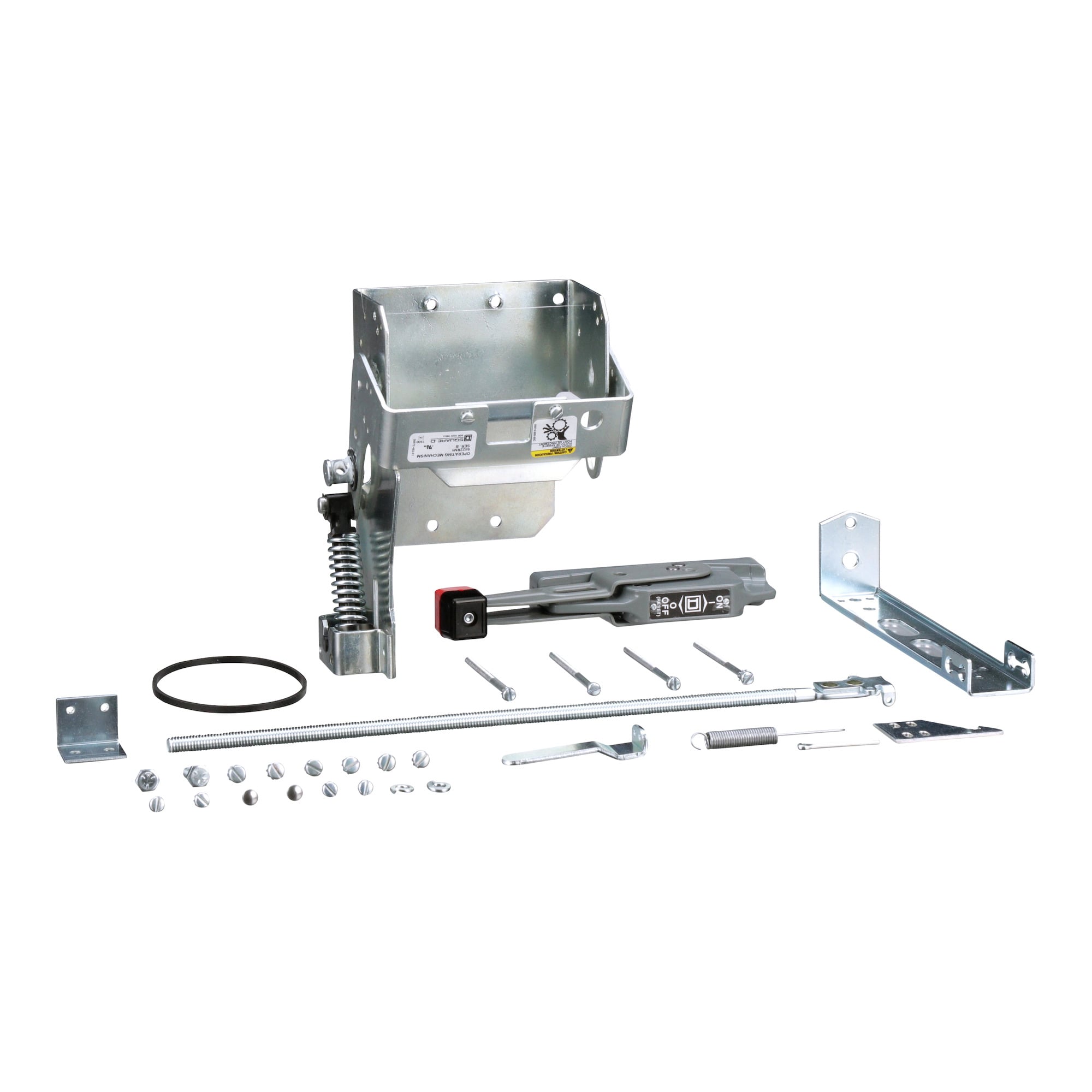 Disconnect mechanism, circuit breaker, variable depth, 100A, 2 or 3 pole, operator and handle, FAL, FCL, FHL breakers