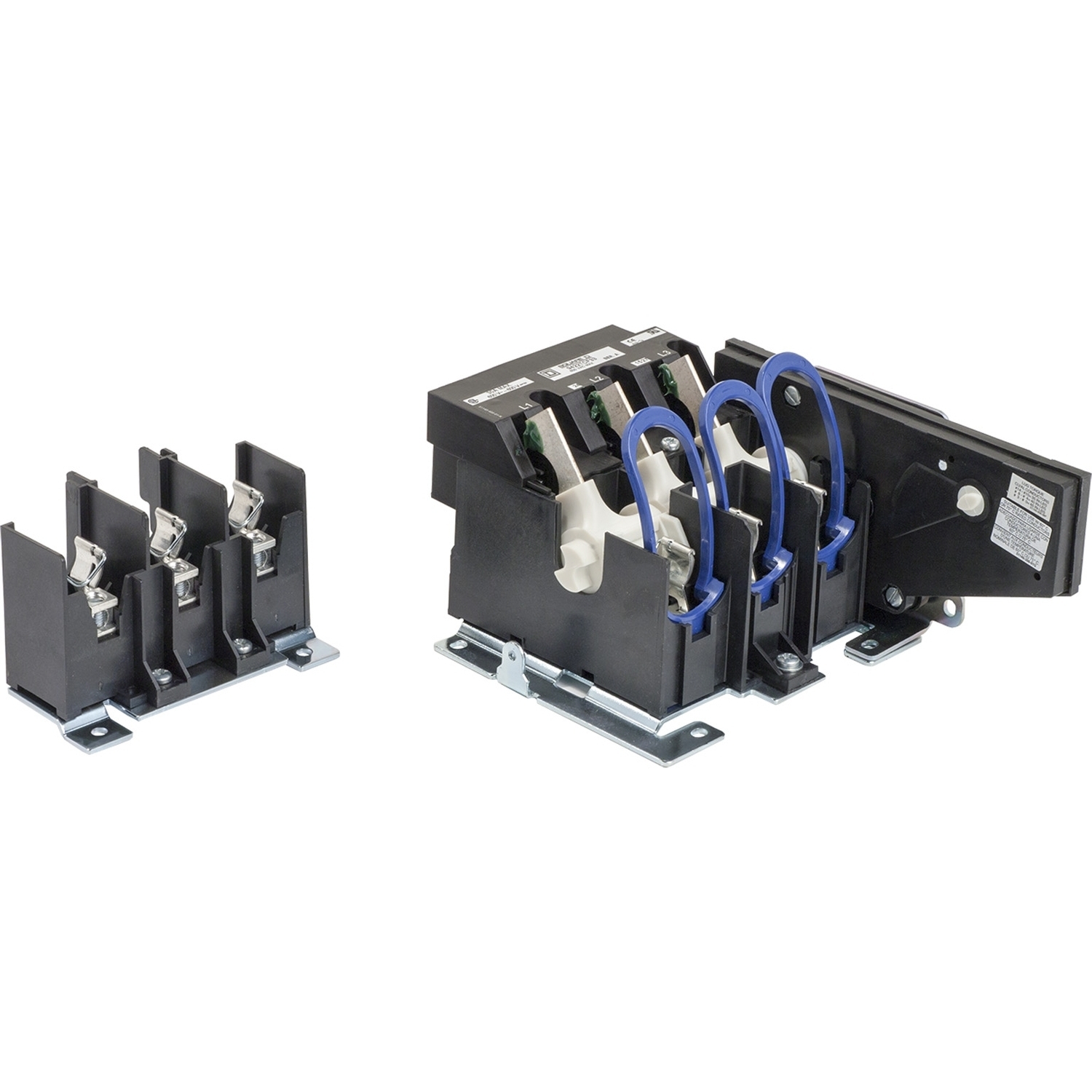 Operating mechanism, flange mounted, variable depth, 30A, 600V, fuseholder, switch mechanism, 6 inch handle, NEMA 4X