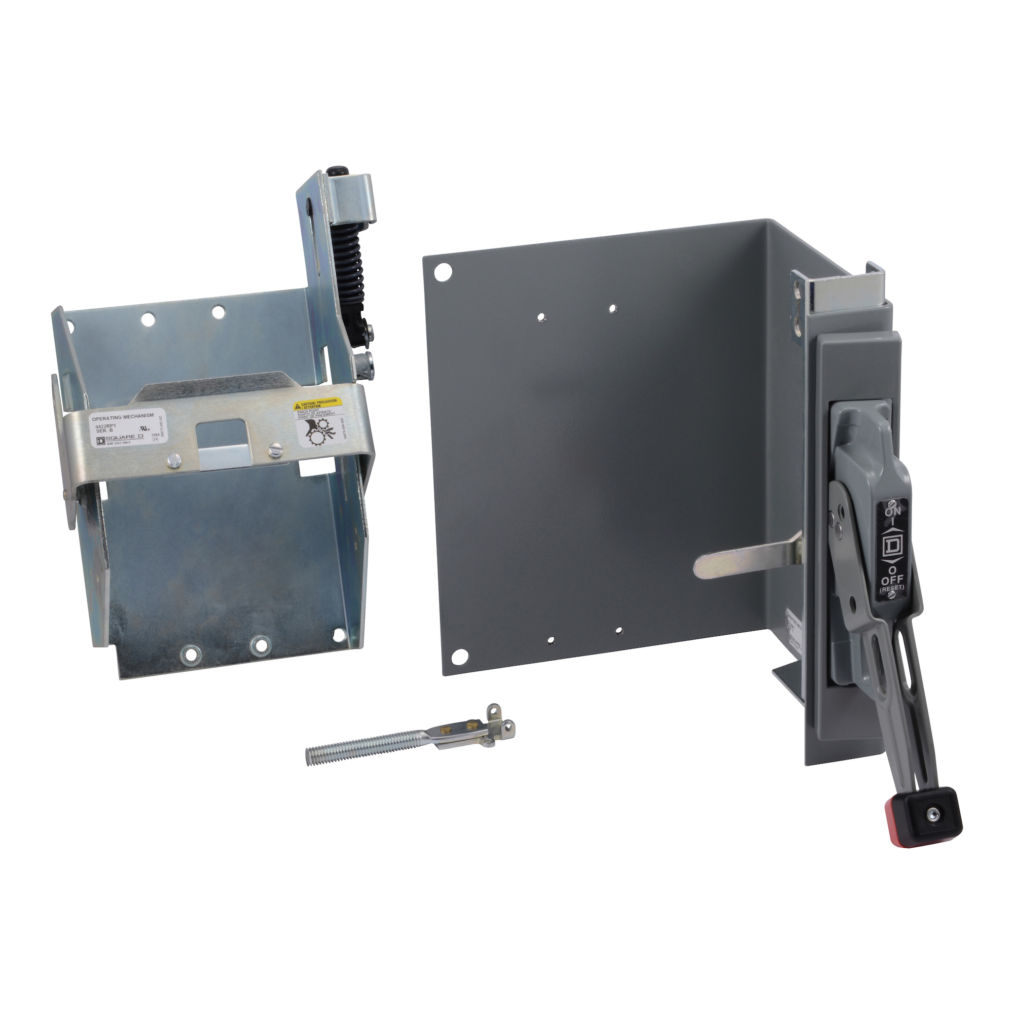 Disconnect mechanism, circuit breaker, variable depth, 250A, 2 or 3 pole, operator and handle assembly, KAL, KHL breaker