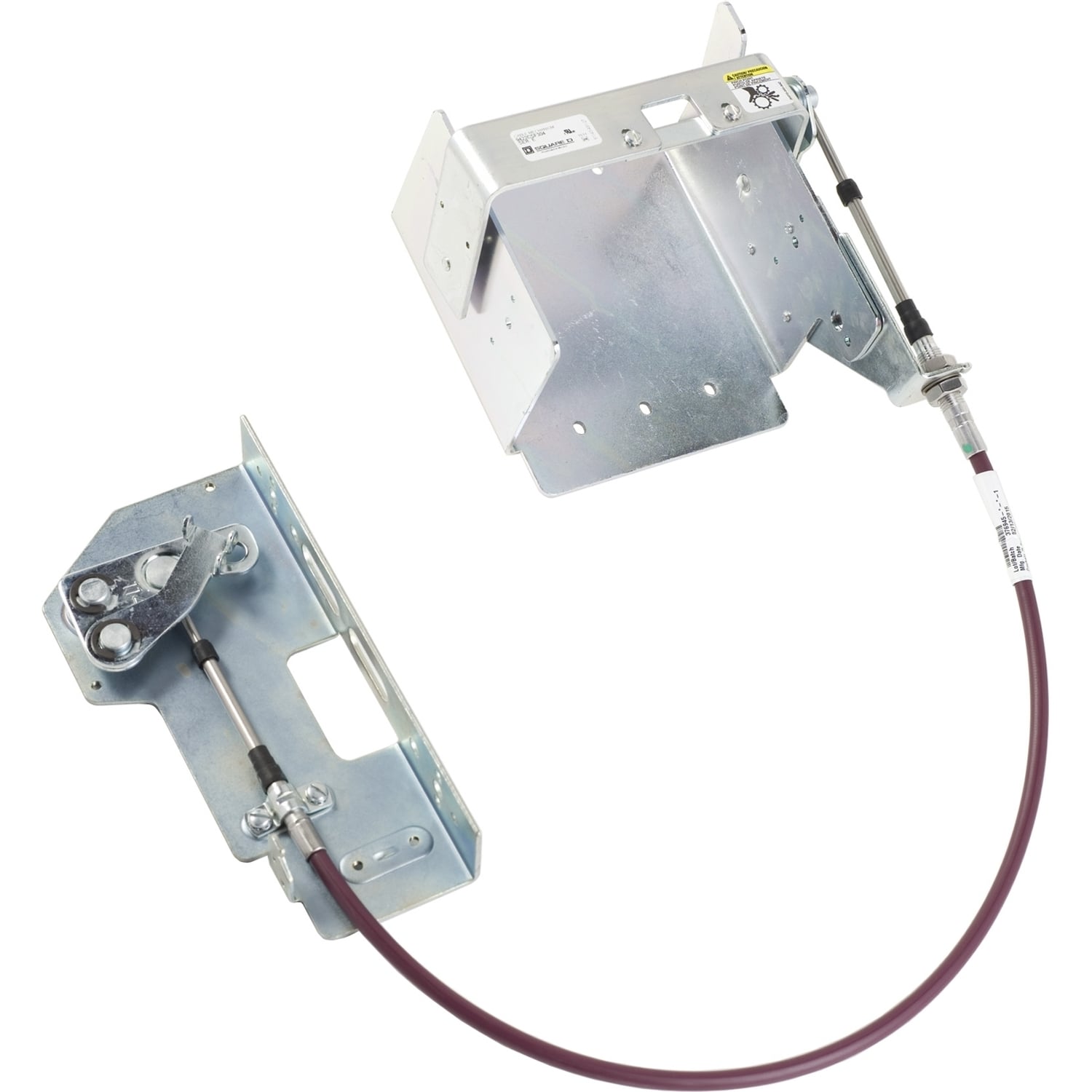 Disconnect mechanism, circuit breaker, cable operated, 150/250A, 3 pole, PowerPacT H and J breaker, 120 inch cable