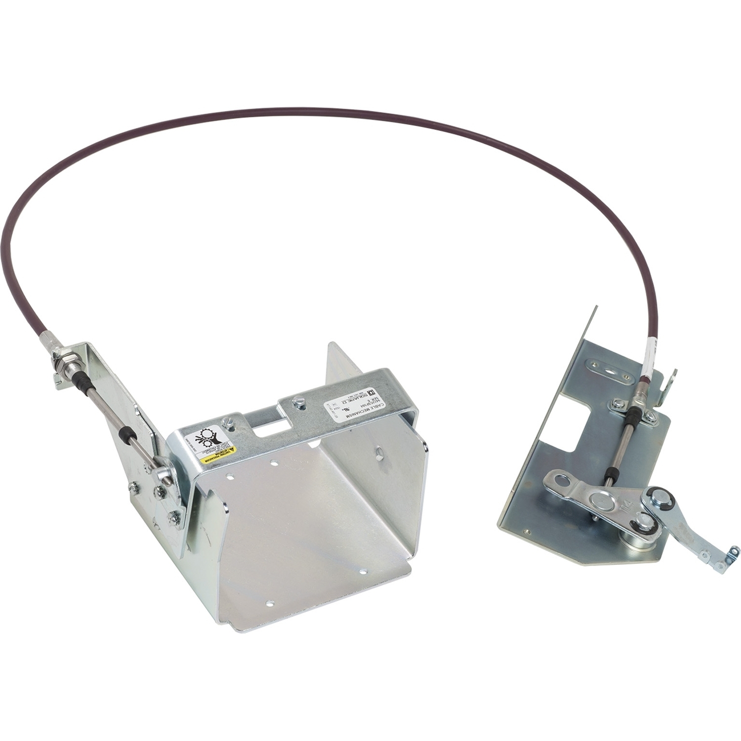 Disconnect mechanism, circuit breaker, cable operated, 250A, 4 poles, MG-NSF circuit breaker, 60 inch cable