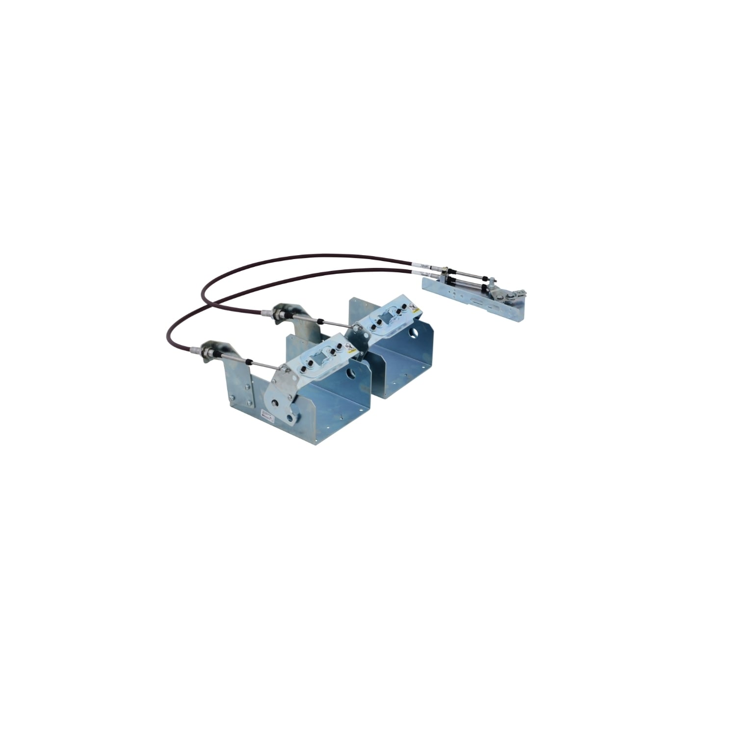Disconnect mechanism, circuit breaker, dual cable operated, 600A, 3 pole, PowerPacT D/L, two 60 inch cables