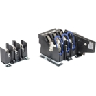 Operating mechanism, flange mounted, variable depth, 30A, 250 V, H, K, J, R fuseholder, switch mechanism