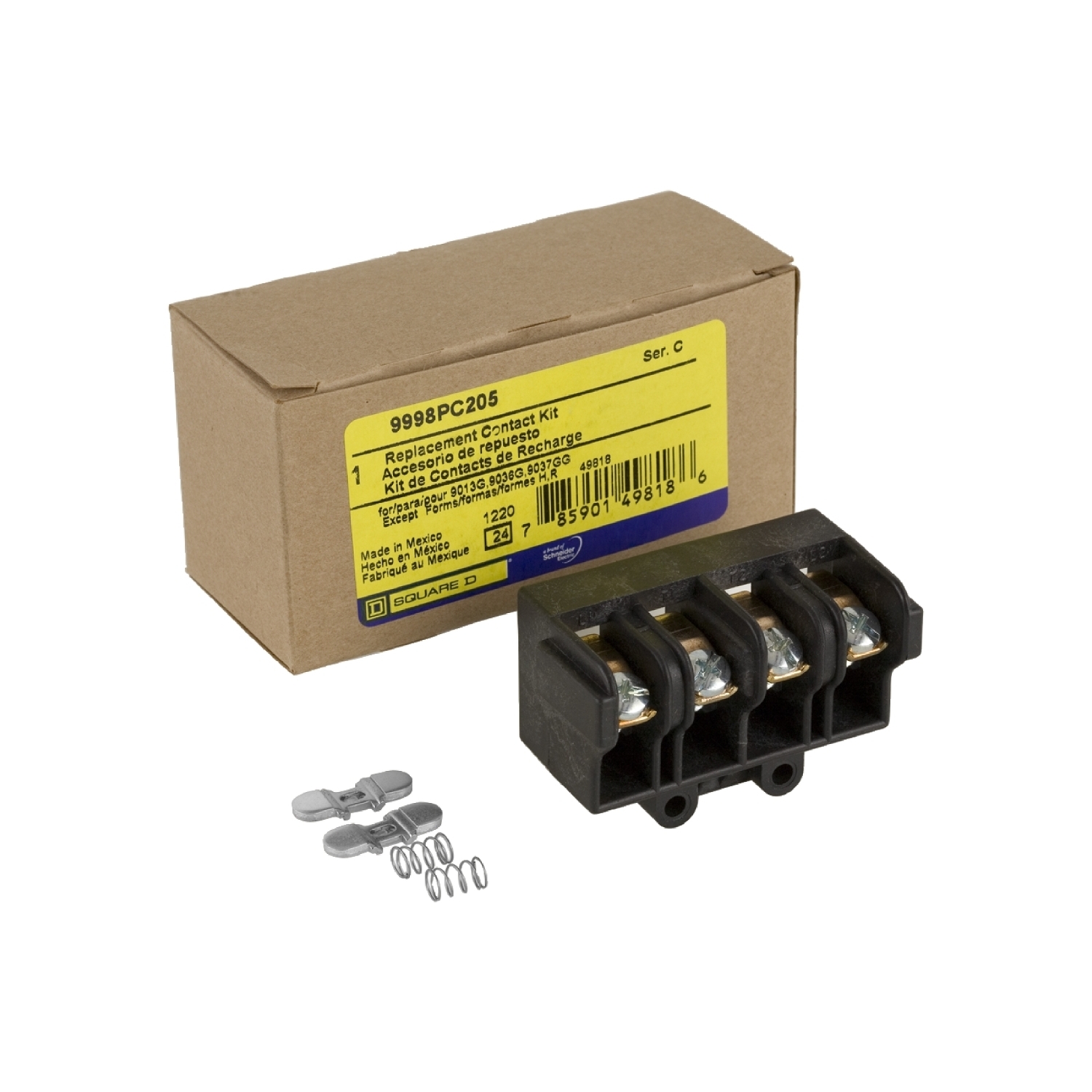 Contact kit, 9998, Gasket Actuator assembly, pressure and float switch spare part
