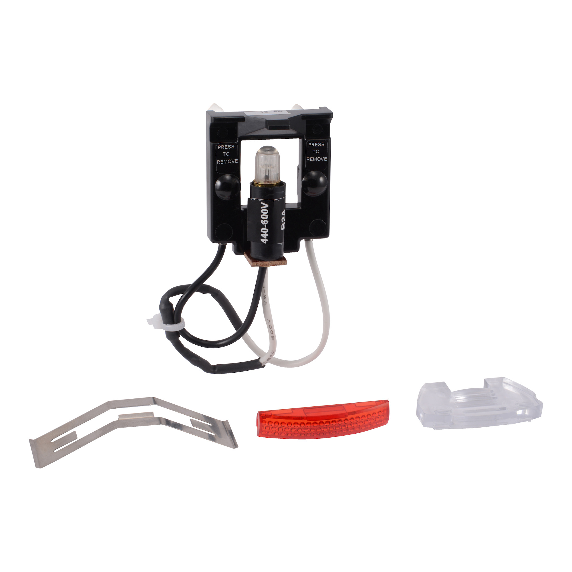 Manual Starter, 2510M/T, integral horsepower starter, red pilot light kit, 440/600 VAC, for 2510M or T