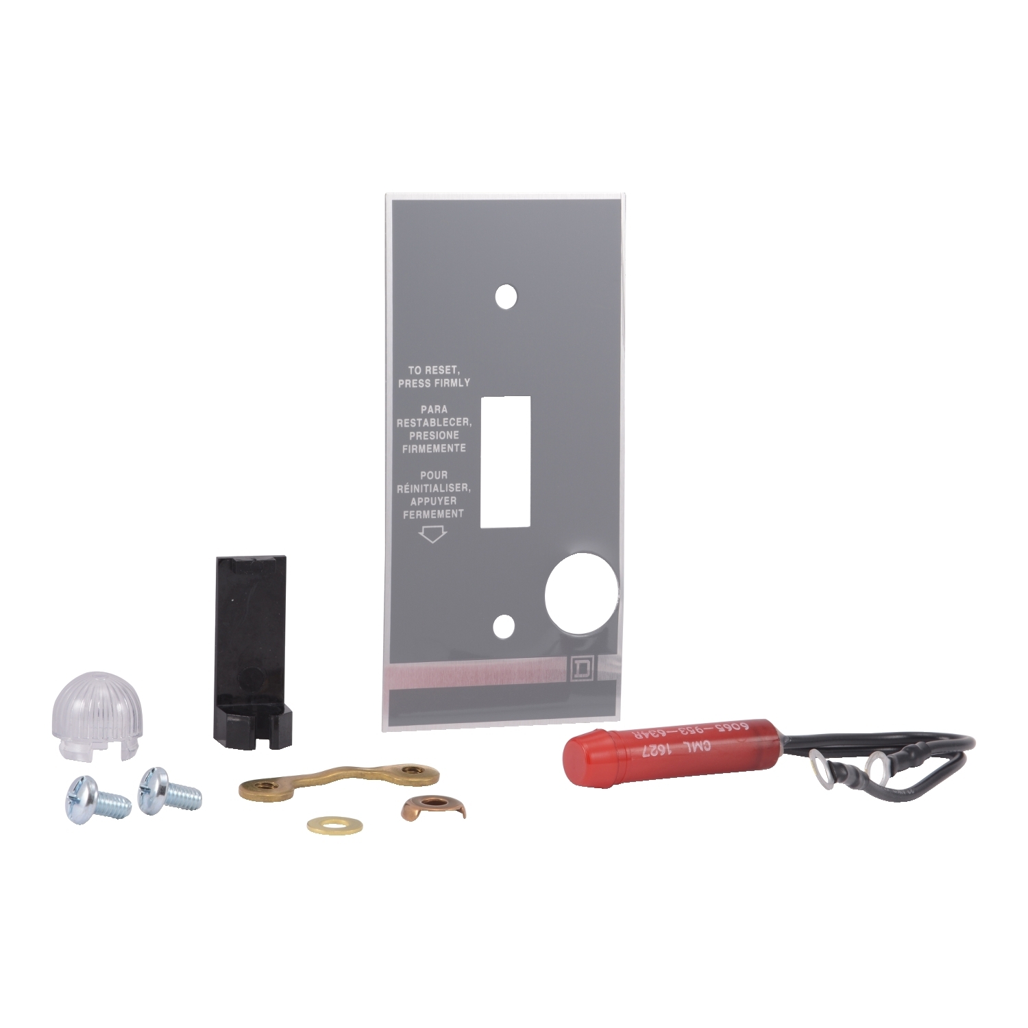 Manual Starter, 2510K, fractional horsepower starter, red pilot light kit, 208/277 VAC, for 2510KF, KG or KW