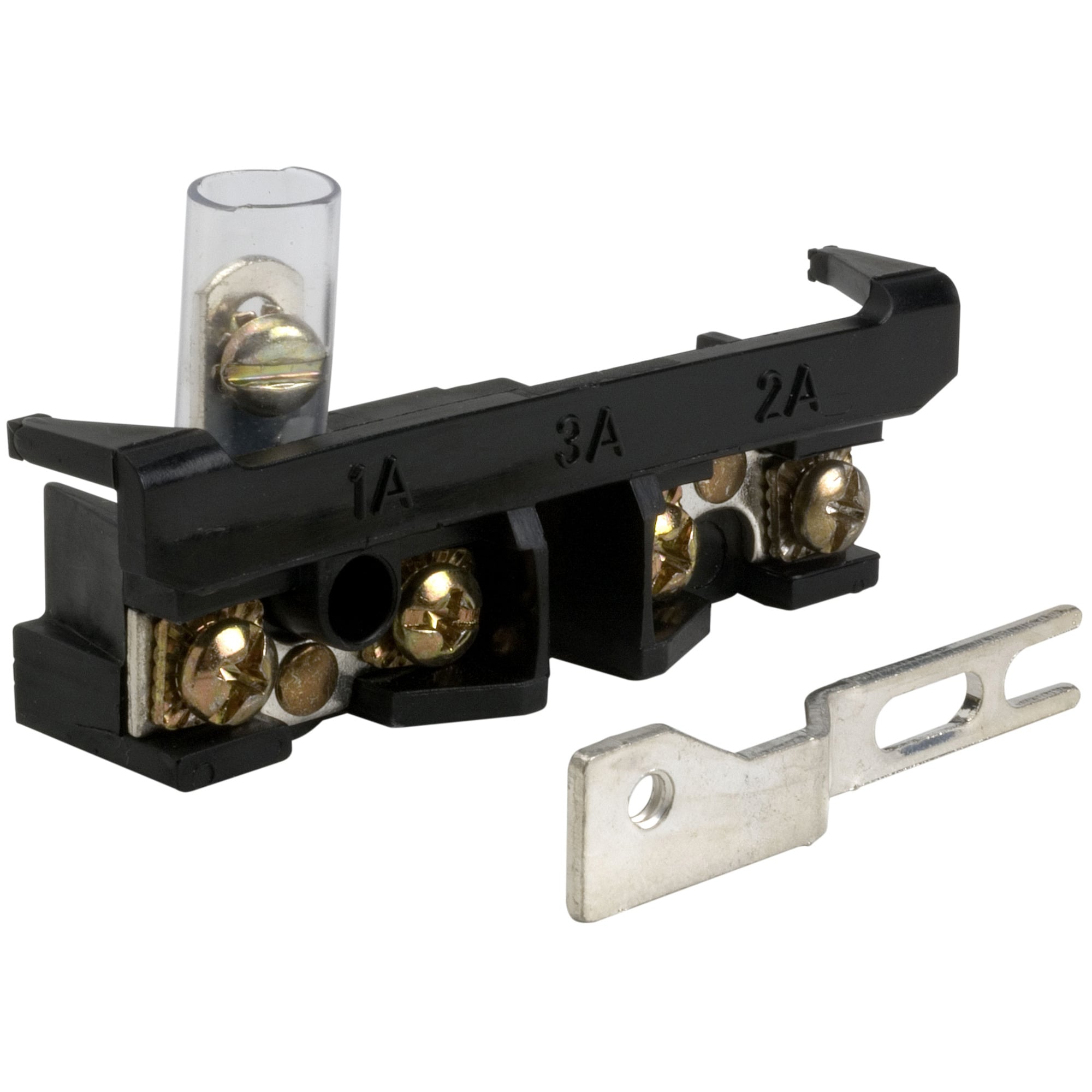 Square D,CONTACTOR+STARTER TERMINAL BLOCK SA-SF,Direct,Provides Easy Wiring of a Hand-Off-Auto Selector Switch or Start-Stop Pushbuttons with Separate Control,Screw Clamp,terminal block