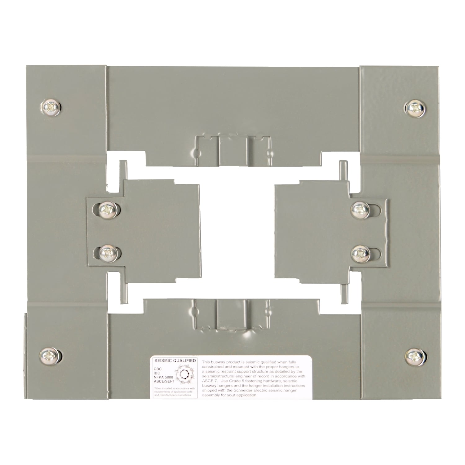 Wall flange, I-Line Busway, max 800A rated, copper [TAA]