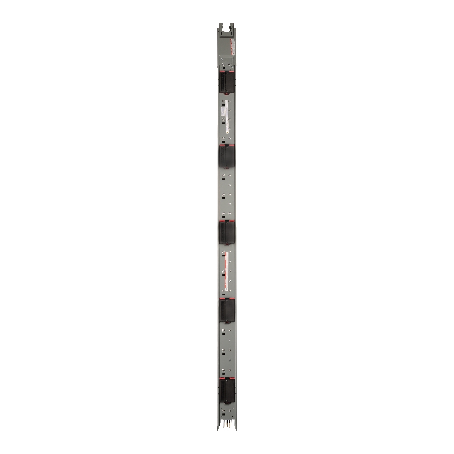 Straight length, I-Line Busway, 800A, 600VAC, 3 phase, 4 wire, integral ground bus, Al, plug in, 10ft [TAA]