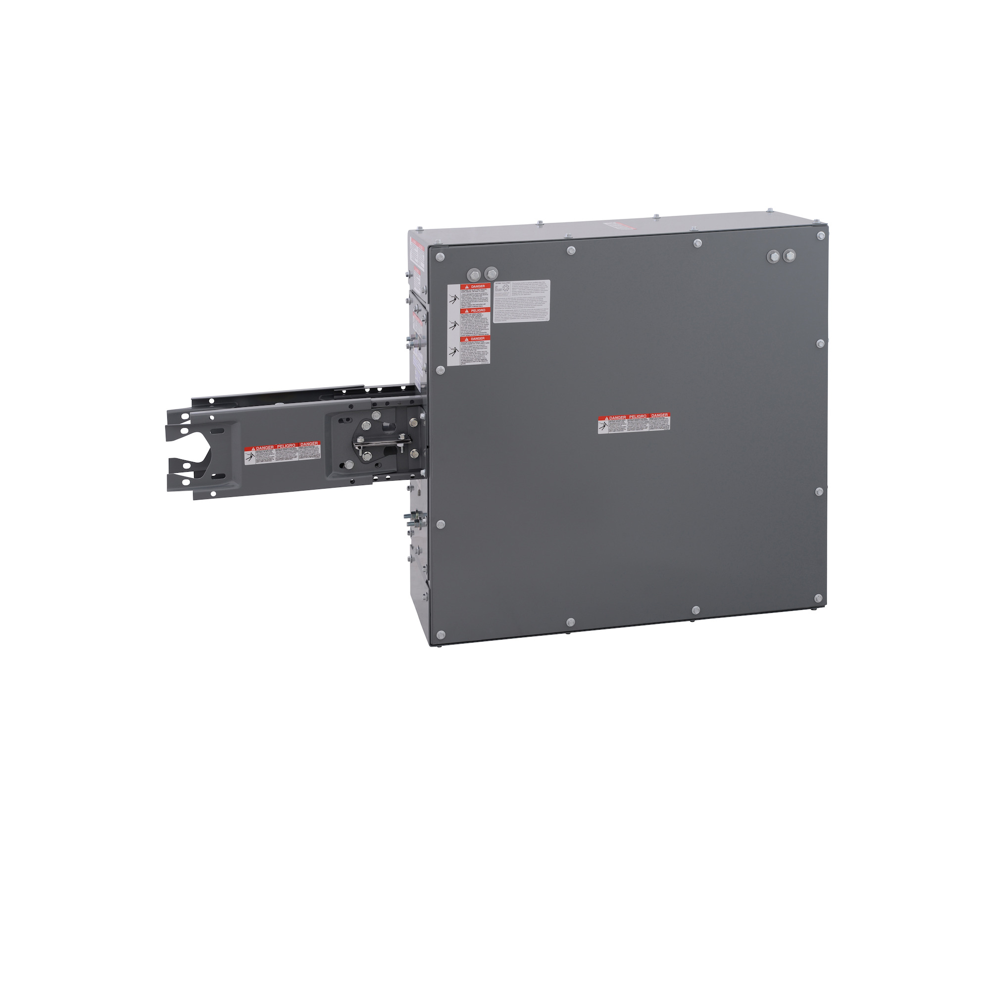 End tap box, I-Line Busway, max 5000A rated, copper, bolt connection, 4 wire
