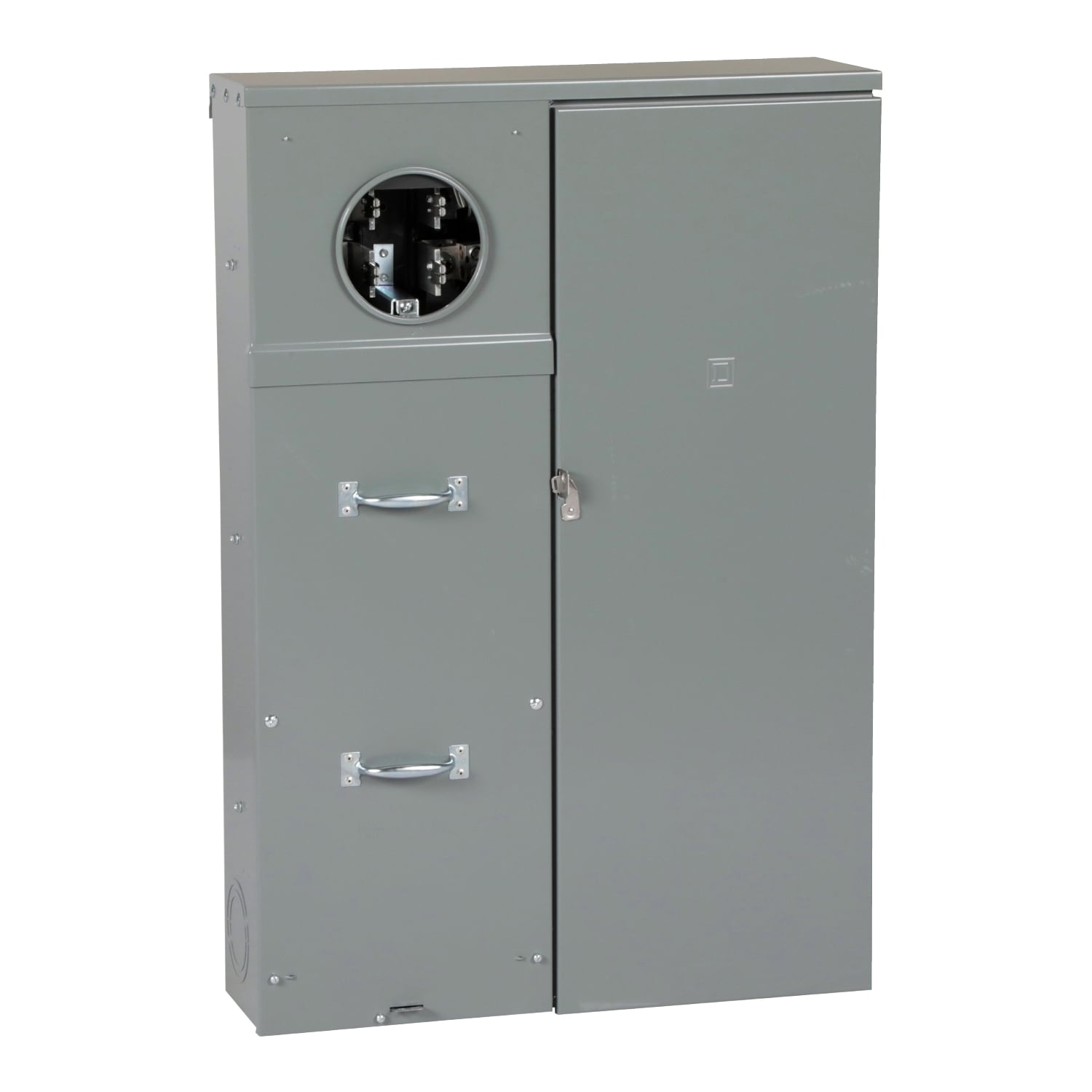 CU816D400CB QO Meter Main, CSED, 400 Amp, 1 Phase, Ringed, Test Block, UG, 120/240V, Surface, max 8 Spaces, 16 Circuits, Class 320