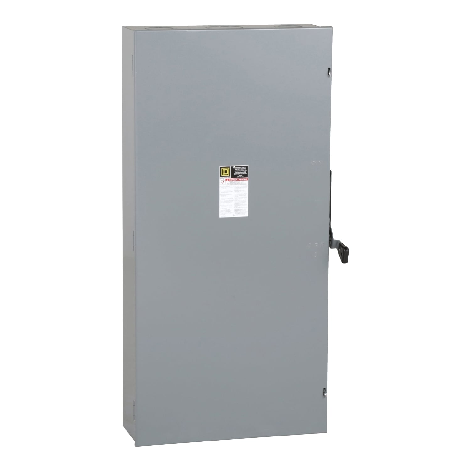 Safety switch, general duty, fusible, 3 pole, 4 wire, 240VAC, 600A, Type 1, with neutral