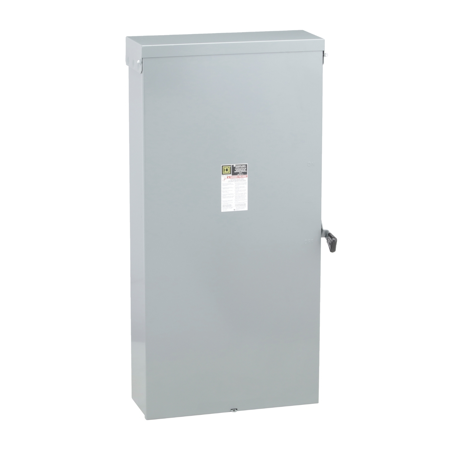 Safety switch, general duty, fusible, 3 pole, 4 wire, 240VAC, 600A, Type 3R, with neutral