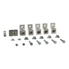 Low voltage transformer accessory, mechanical lug kit, 250A, 350kcmil to 6 AWG, 5 lugs