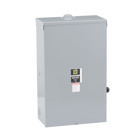 Safety switch, double throw, non fusible, 200A, 240 VAC/250 VDC, 2 poles, 15 hp, neutral, NEMA 3R, bolt on