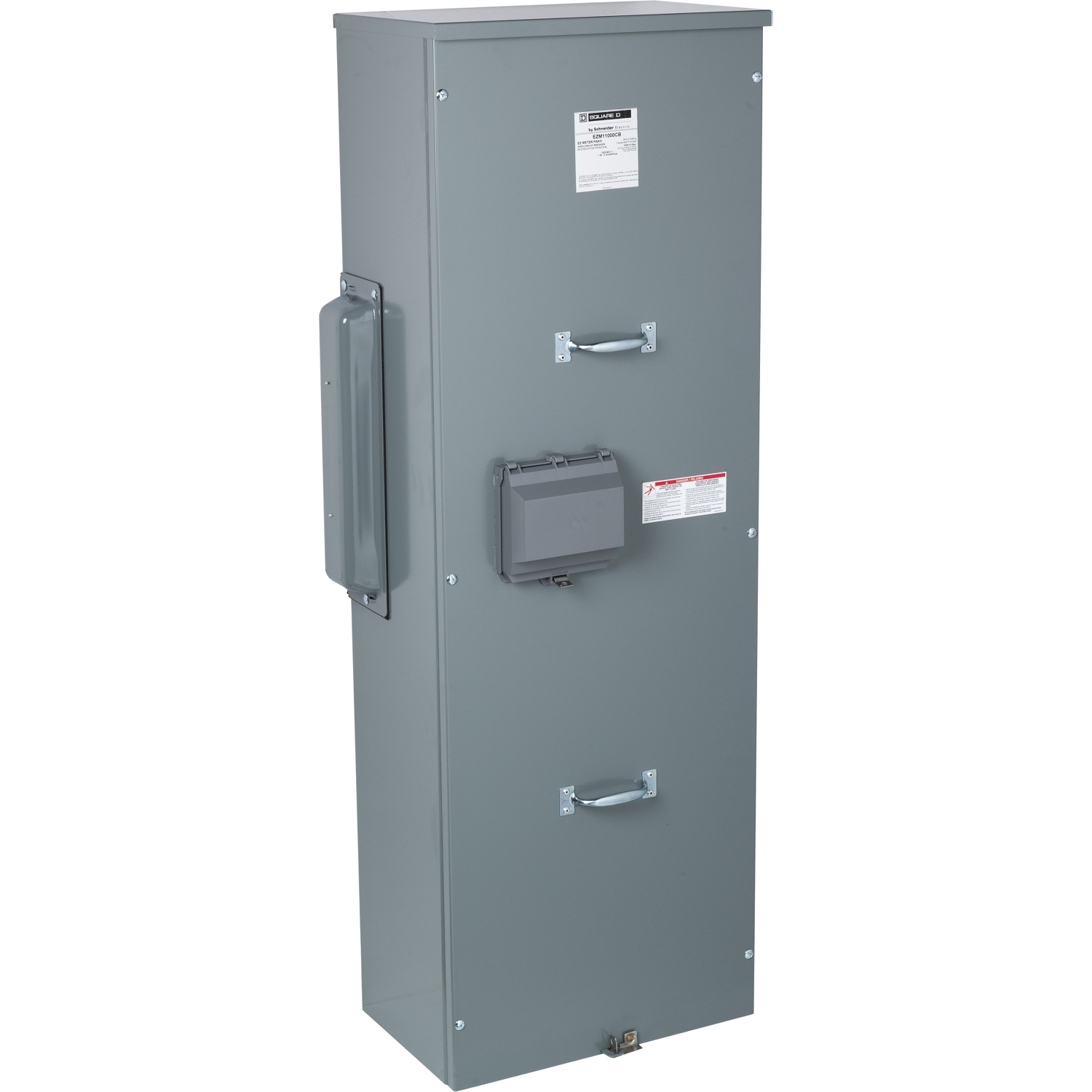 EZM11000CB Main Unit, EZ Meter Pak, 1000 Amp, 120/240V, 1 Phase, 3 Wire, Copper Busbar, 65 kA SCCR, Main Breaker, OH, UG