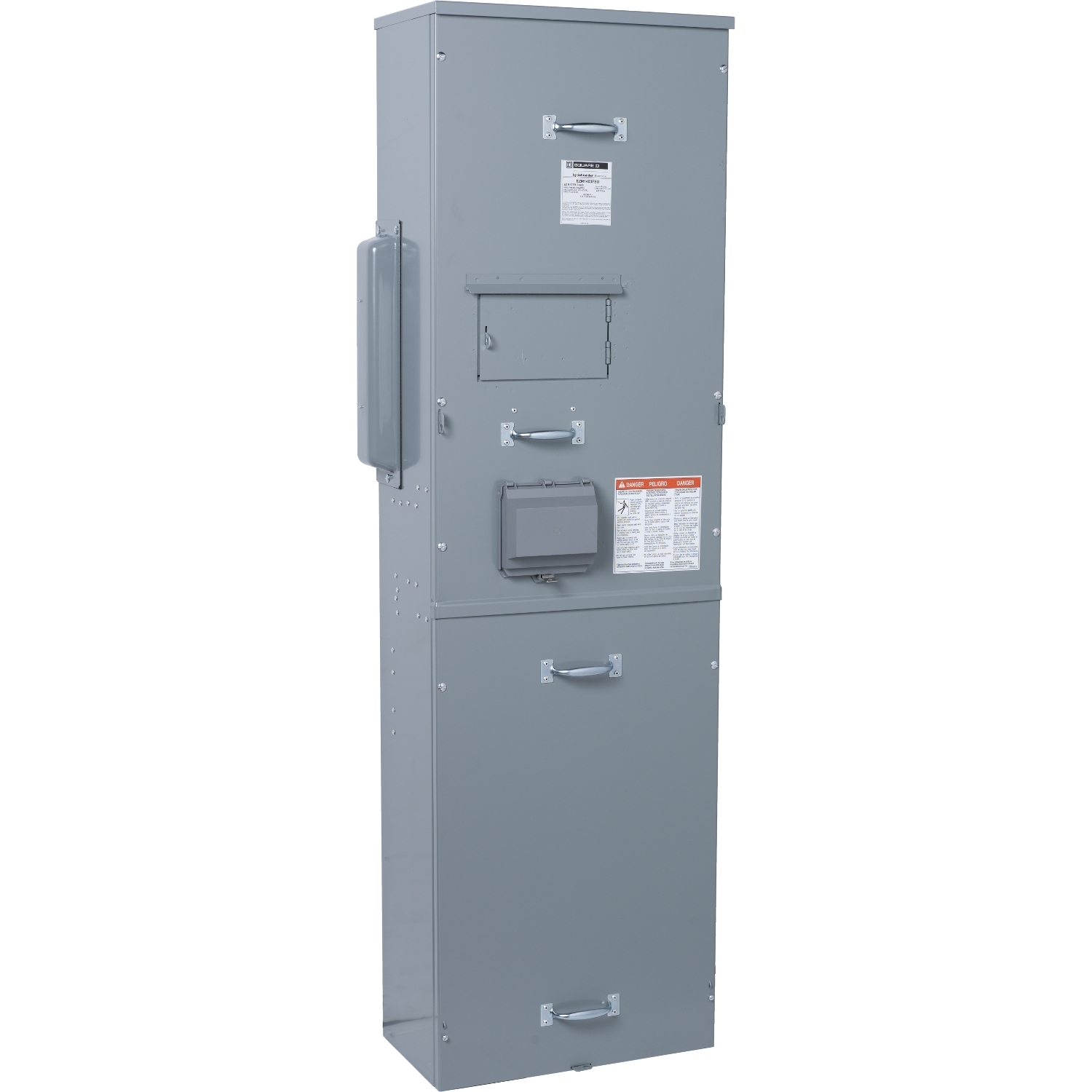 EZM1400FSU Main Unit, EZ Meter Pak, 400 Amp, 120/240V, 1 Phase, 3 Wire, Aluminum Busbar, Main Fusible Switch, UG