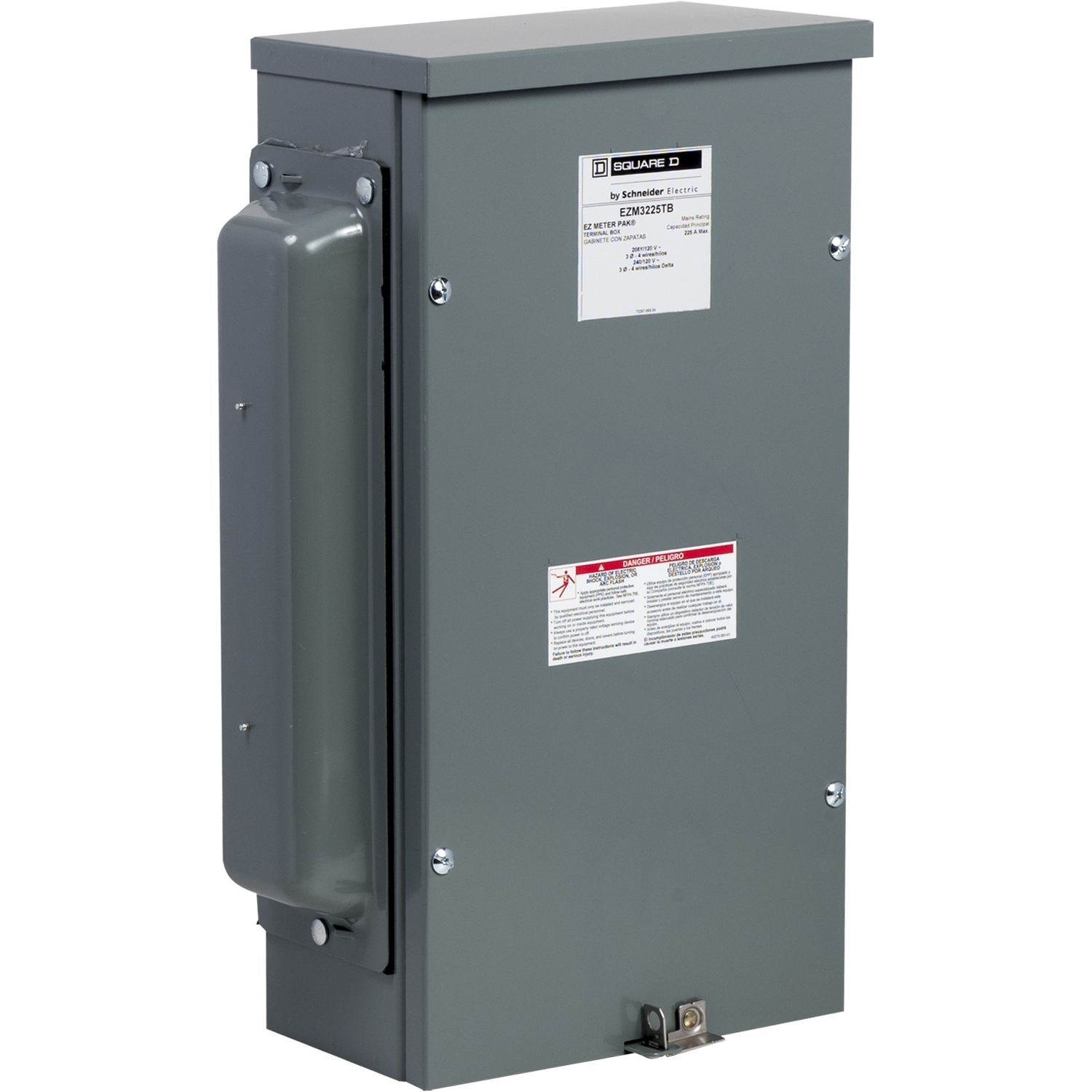 EZM3225TB Metering EZM Terminal Box, 225 Amp, 3 Phase