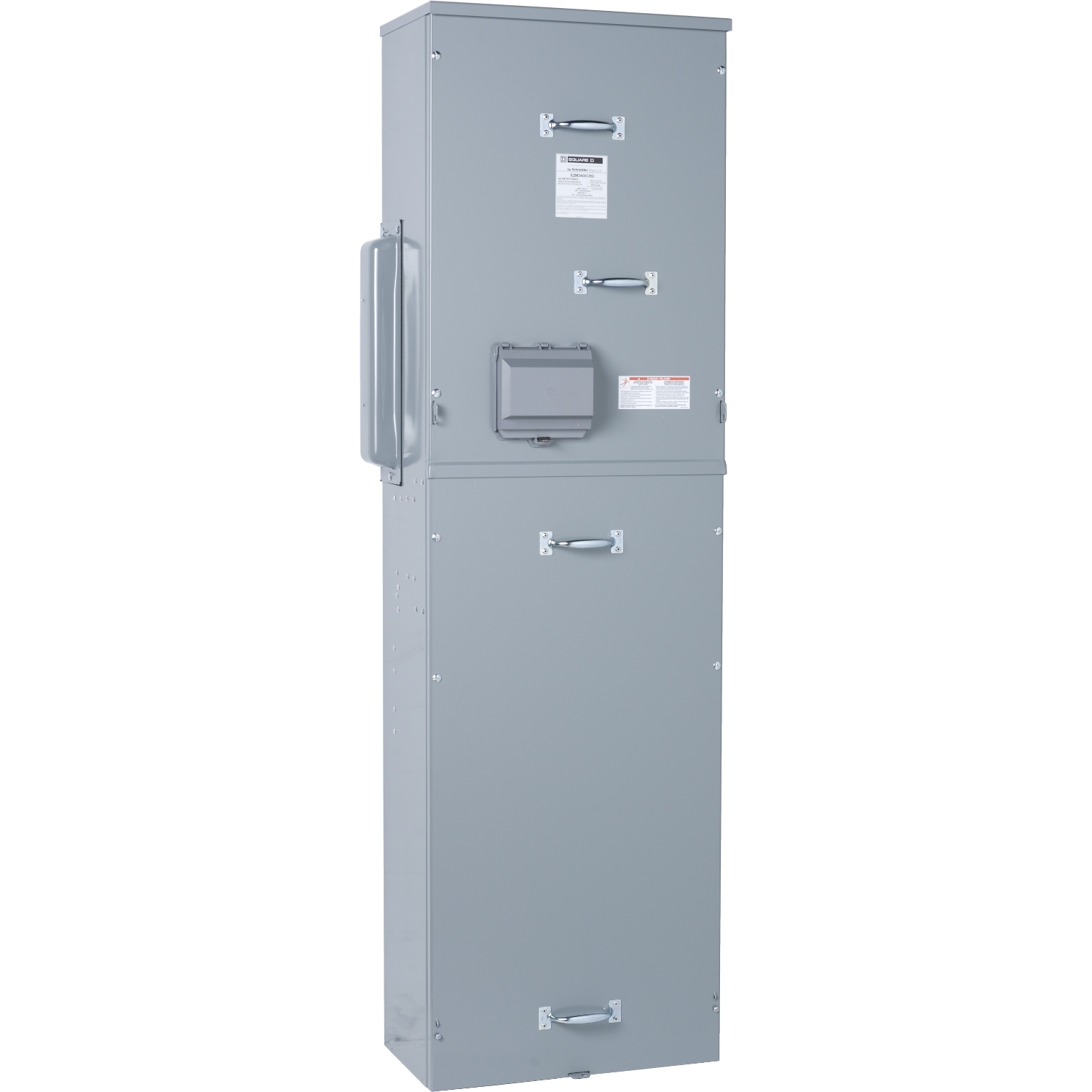EZM3400CBU Main Unit, EZ Meter Pak, 400 Amp, 208Y/120V, 3 Phase, 4 Wire, Aluminum Busbar, 65 kA SCCR, Main Breaker, UG