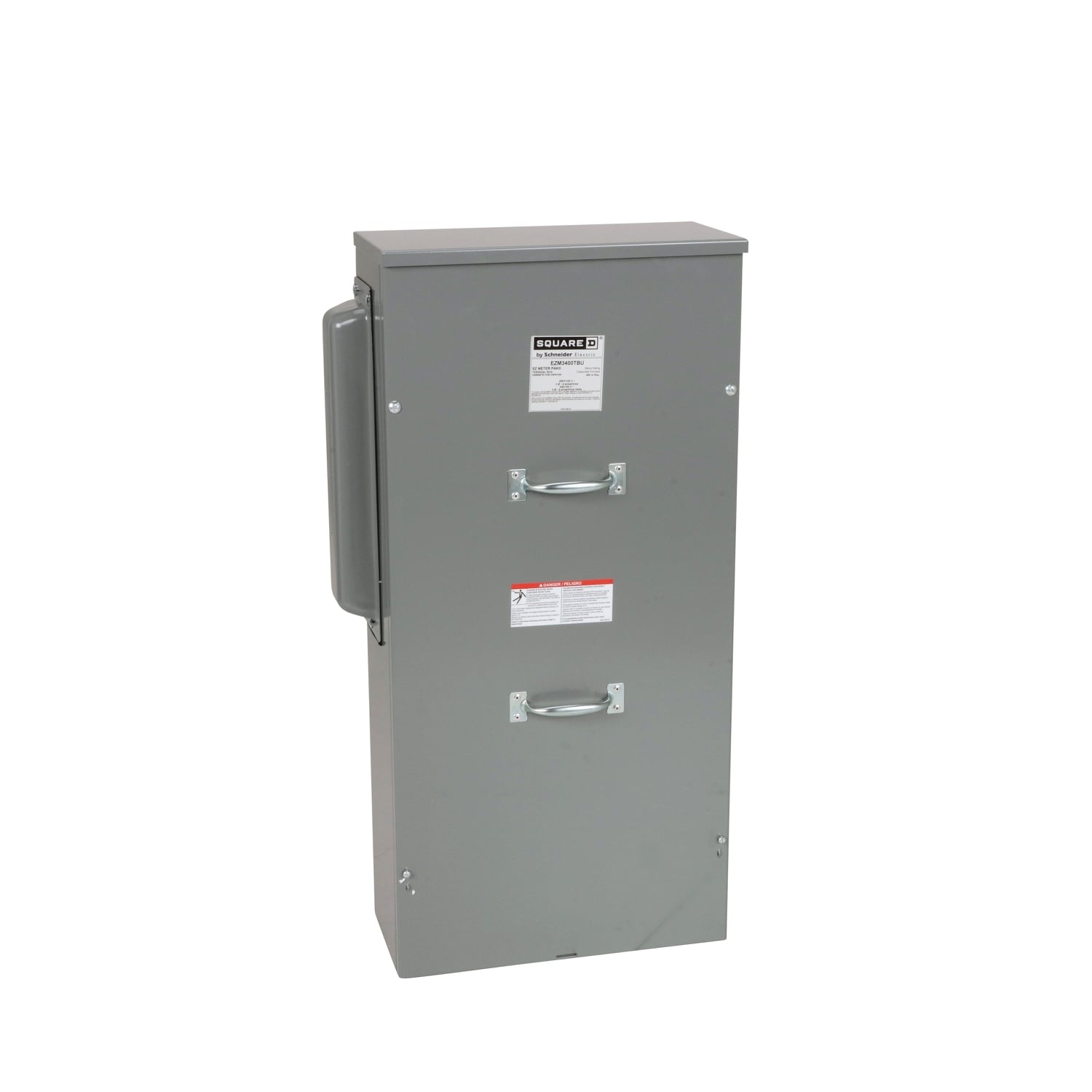 EZM3400TBU Main Unit, EZ Meter Pak, 400 Amp, 208Y/120V, 3 Phase, 4 Wire, Aluminum Busbar, Main Lugs, Terminal Box, UG