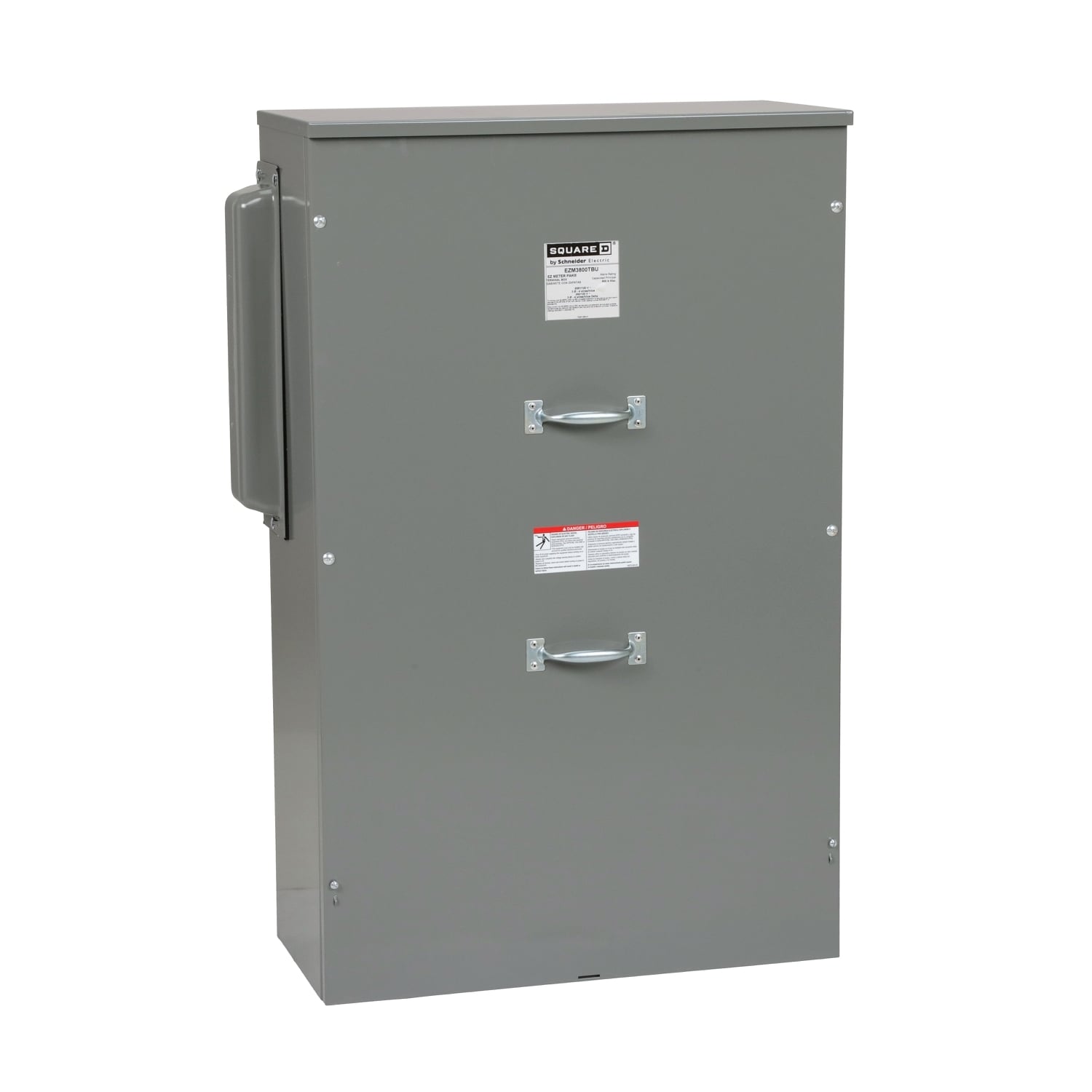 EZM3800TBU Main Unit, EZ Meter Pak, 800 Amp, 208Y/120V, 3 Phase, 4 Wire, Aluminum Busbar, Main Lugs, Terminal Box, UG