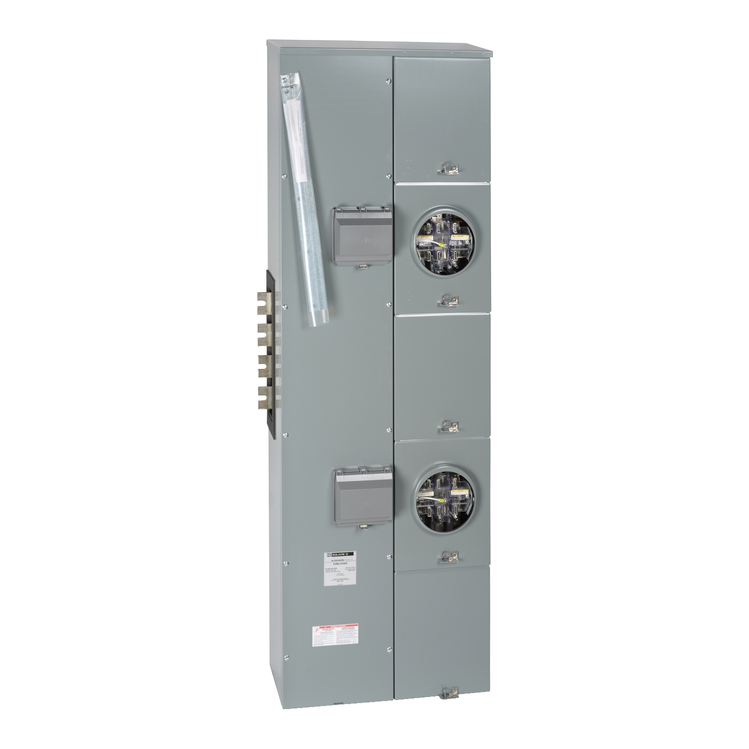 EZML332400 Branch Unit, EZ Meter Pak, 400 Amp, 2 Socket, 208Y/120V, Lever Bypass, Ringless, Copper Busbar