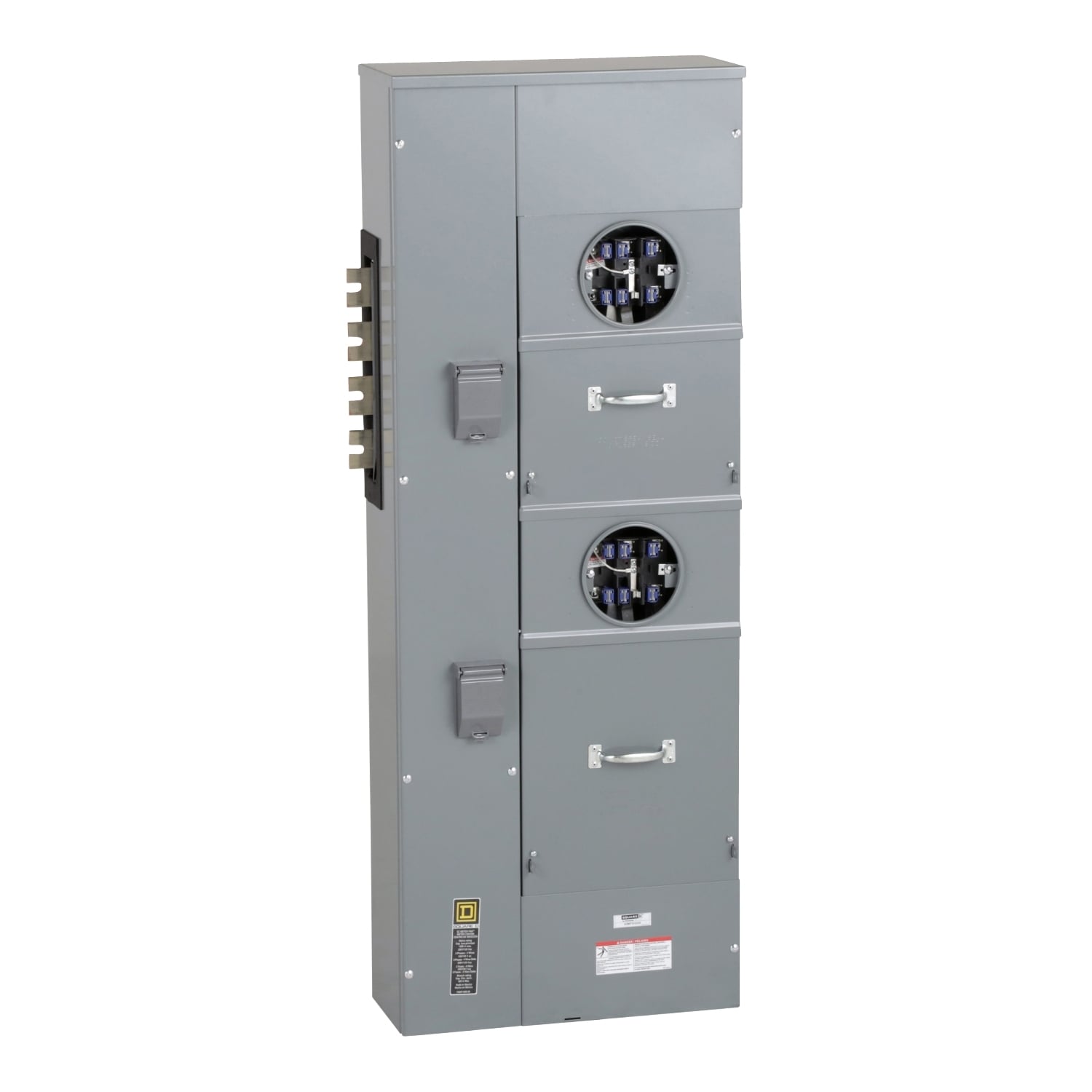 EZMT332225 Branch Unit, EZ Meter Pak, 225 Amp, 2 Socket, 208Y/120V, Test Block Bypass, Ringed