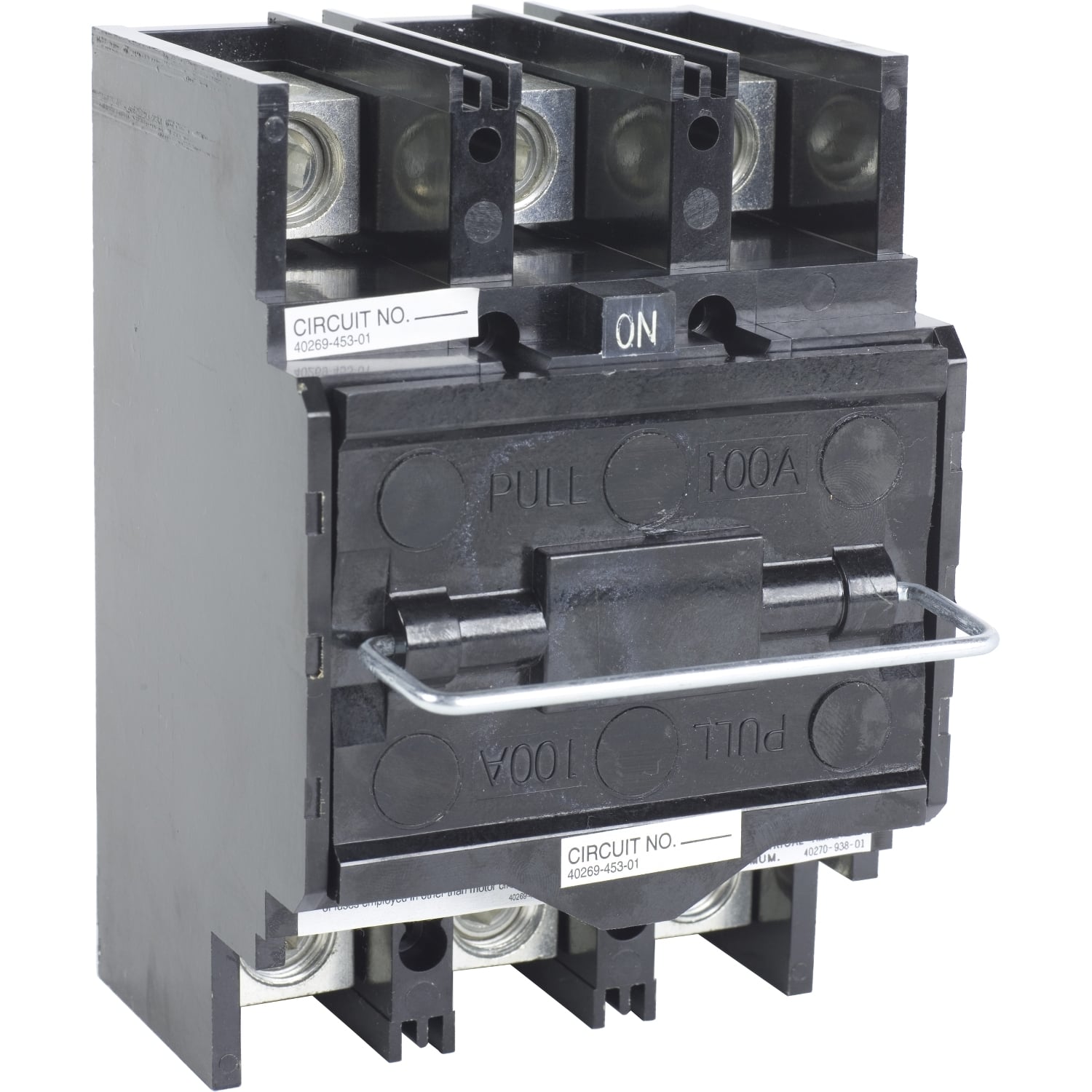 FTL3200 Pullout, Fusible 120/240V, 200 Amp, 3 Phase, T-Fuses