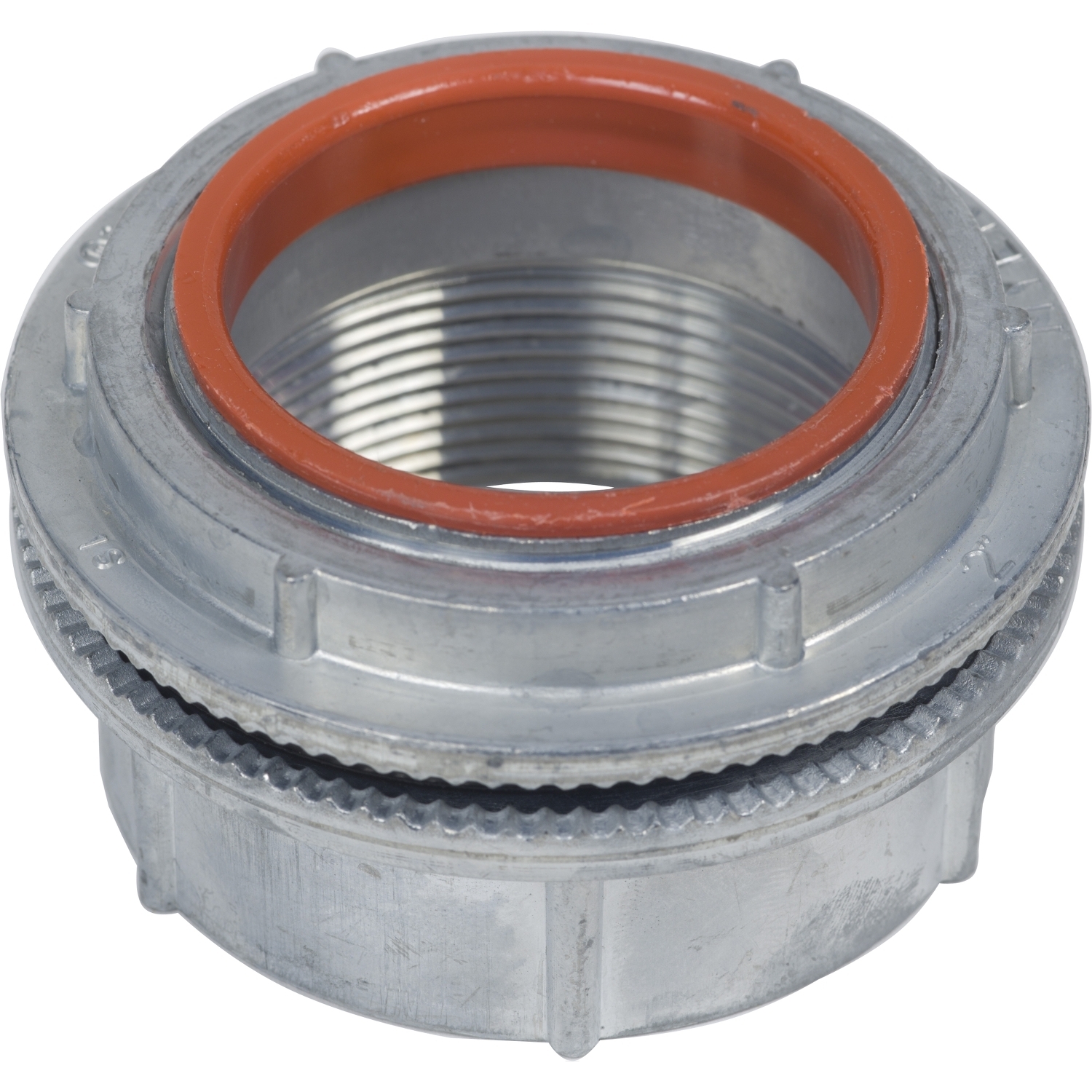 Accessory, watertight hub, Safety Switch, 2 in hub, zinc plated