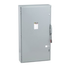 Safety switch, heavy duty, fusible, 400A, 4 wire, 3 poles, 1 neutral, 250hp, 600VAC/DC, Type 3R