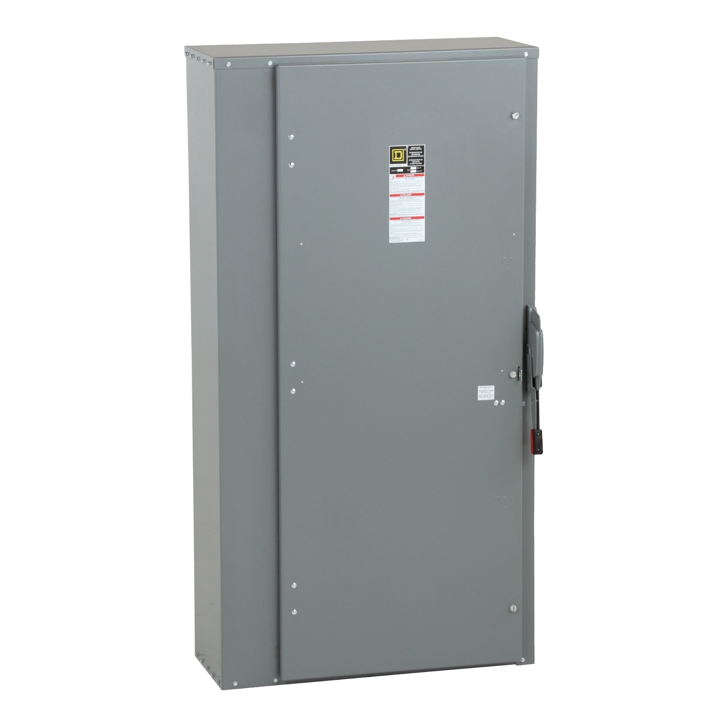 Safety switch, heavy duty, fusible, 800A, 4 wire, 3 pole, 1 neutral, 500hp, 600VAC/DC, NEMA 1